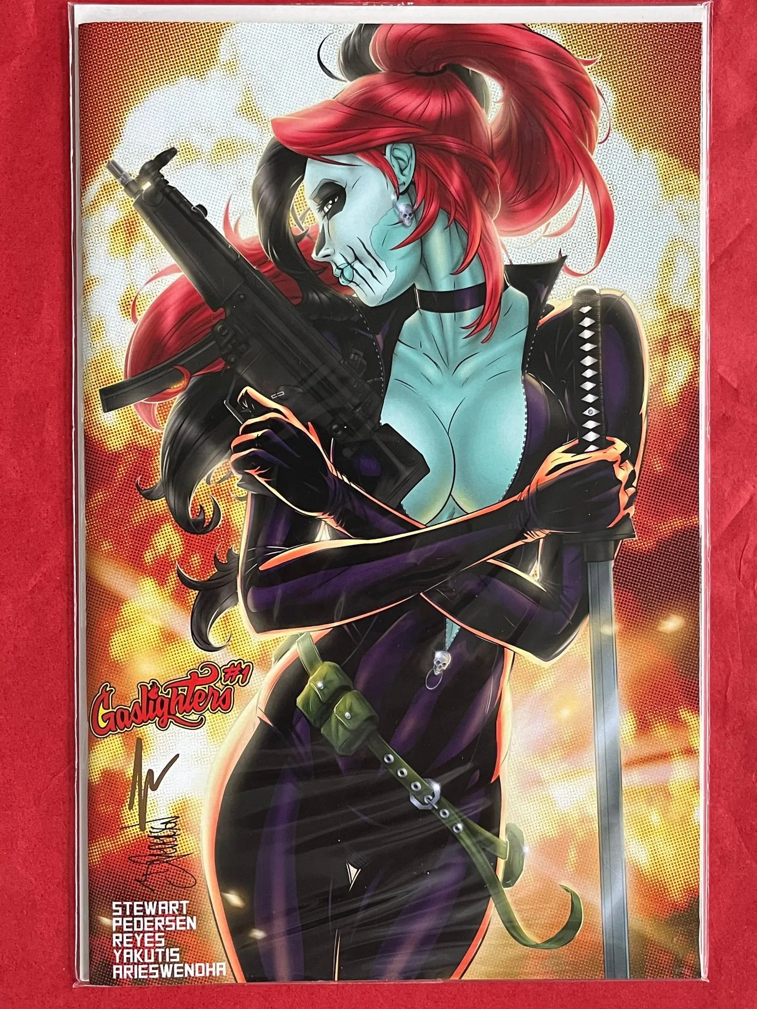 Product image for Gaslighters 1 Cover A Virgin Bryan Pederson