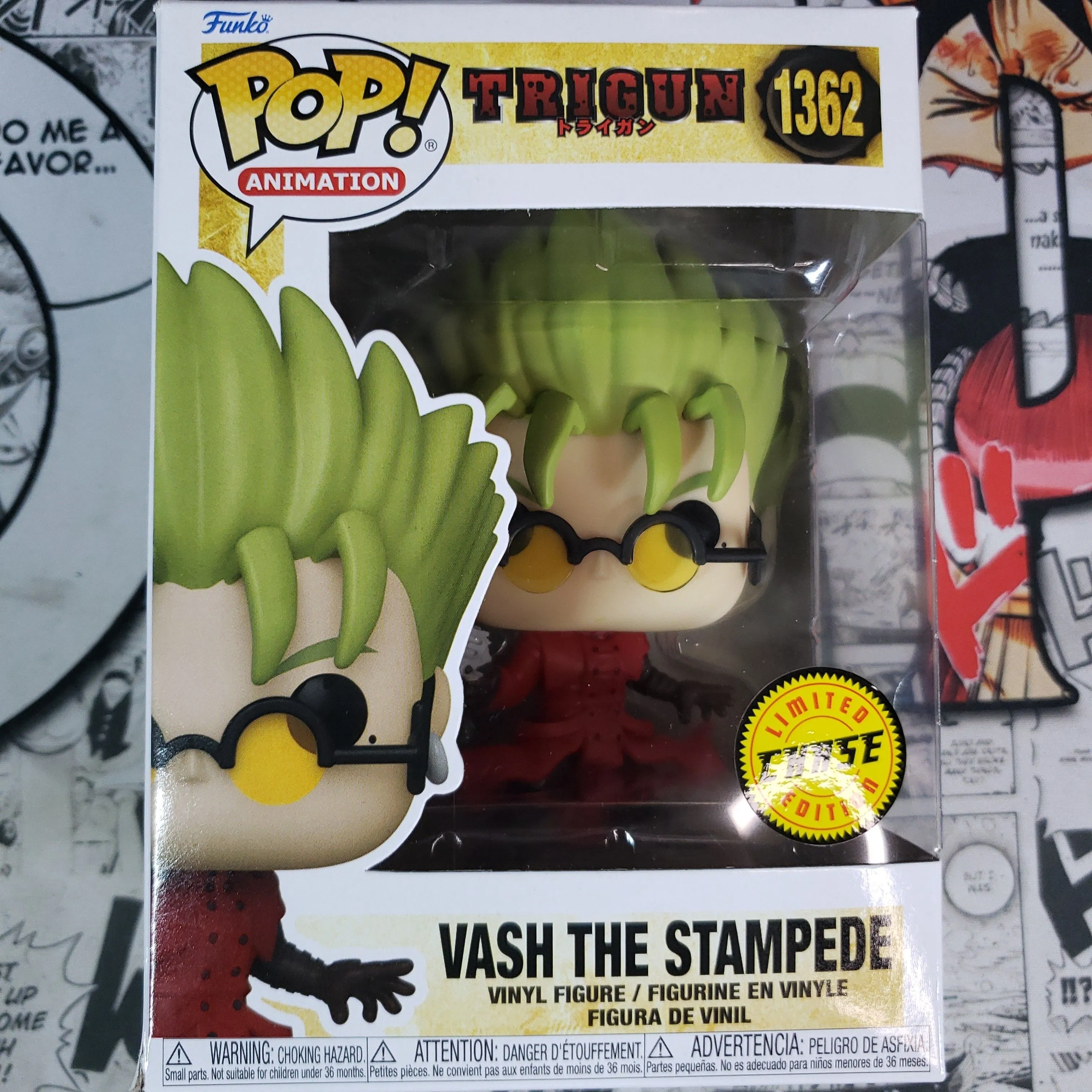 Product image for vash the stampede chase