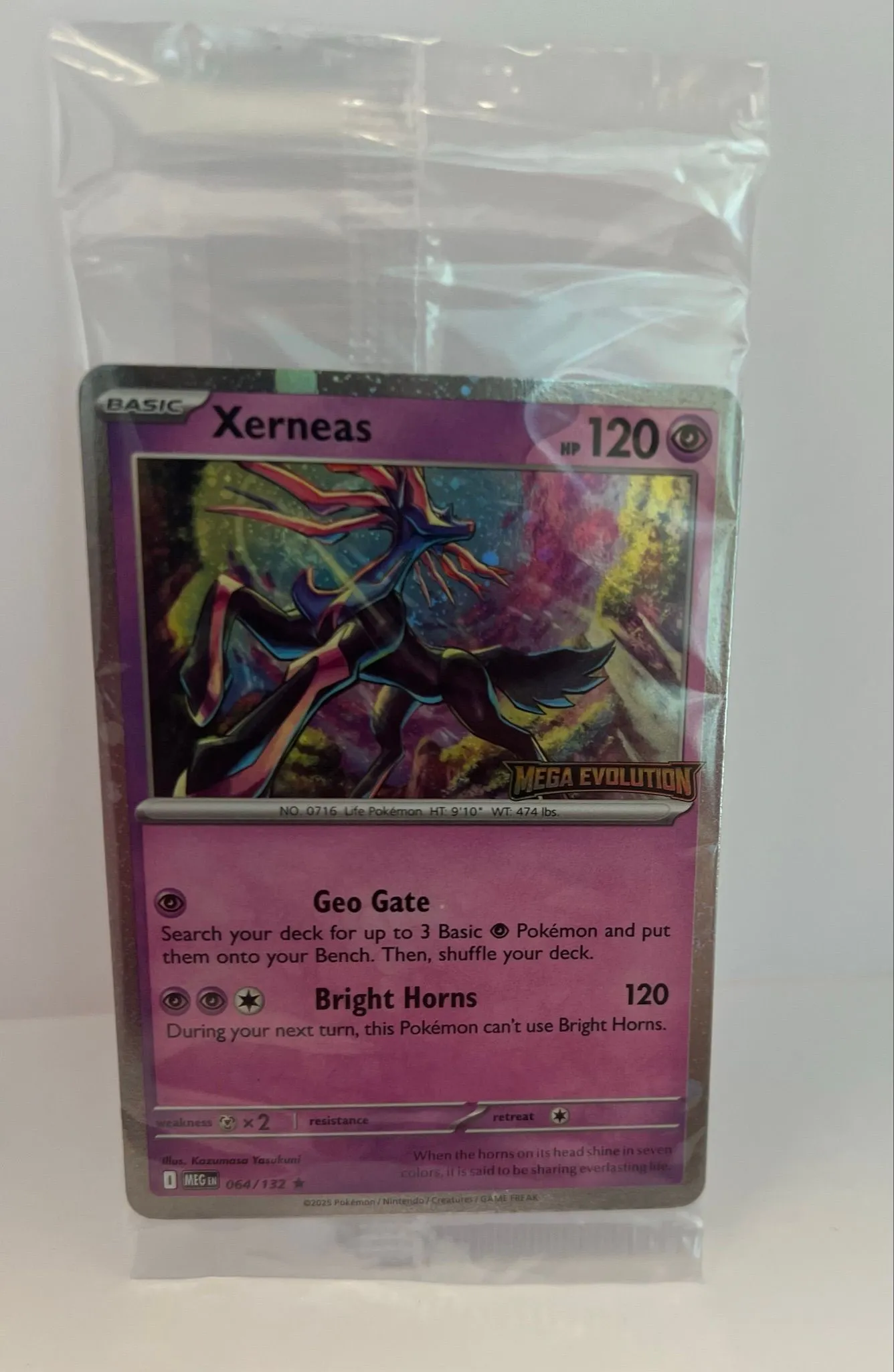 Pokmon Mega Evolution 2025 - Xerneas 2025 Bestbuy Stamped Promo NEW &  Sealed  Whatnot: Shop, Sell, Connect