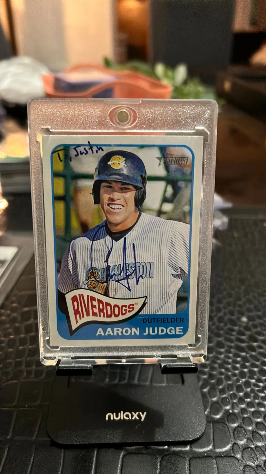 Product image for AARON JUDGE INSCRIBED AUTO