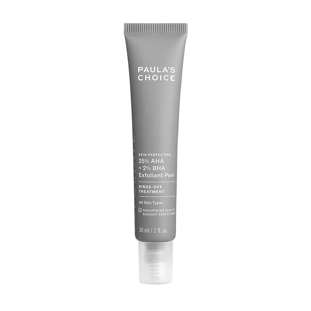 Product image for New! Paula's Choice Skin Perfecting 25% AHA + 2% BHA Exfoliant Peel, Fragrance-Free & Paraben-Free,