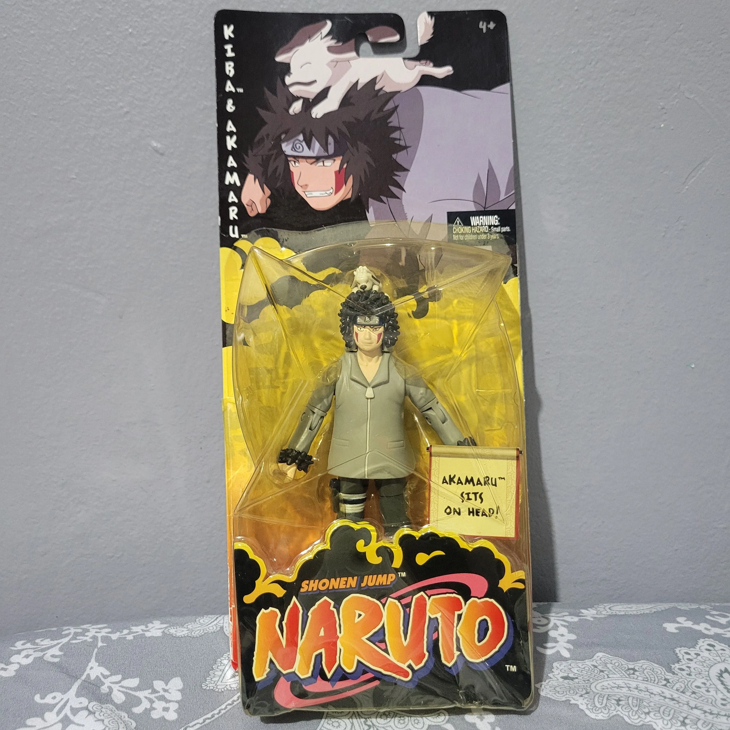Product image for Kiba and Akamaru Figure Naruto Mattel RARE HTF