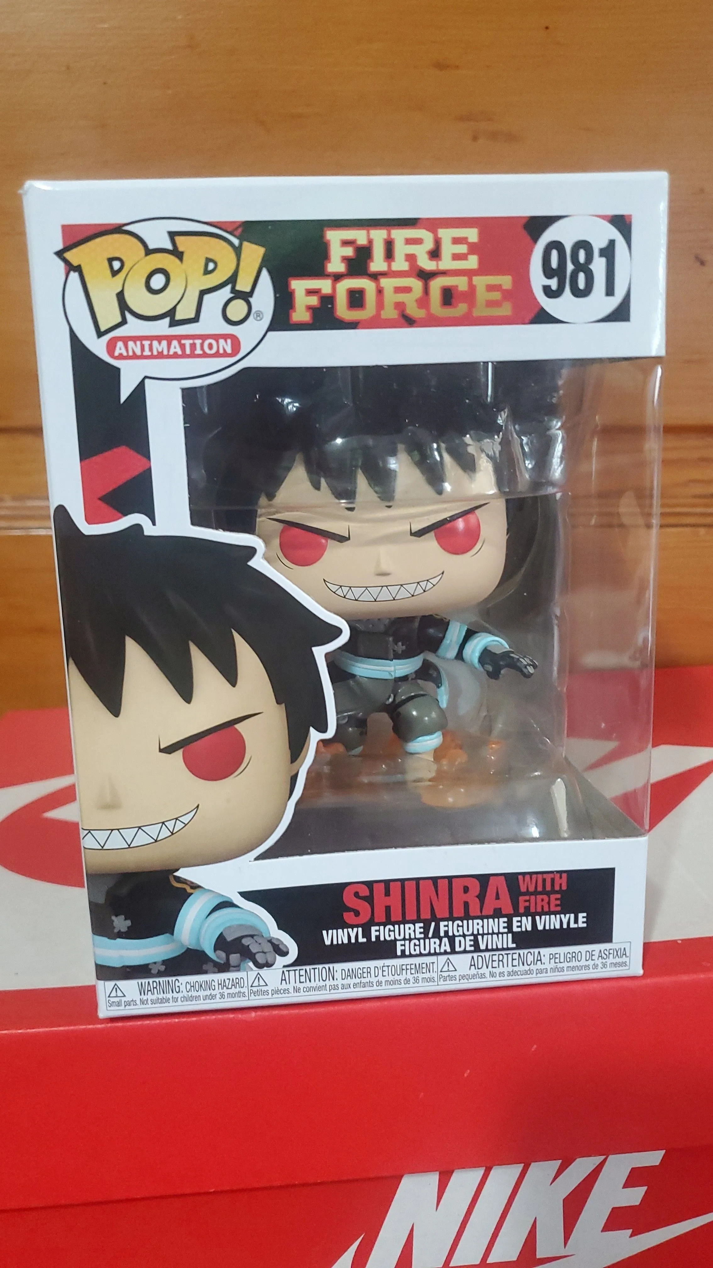 Product image for Funko Pop! Animation: Fire Force - Shinra with Fire (#981)