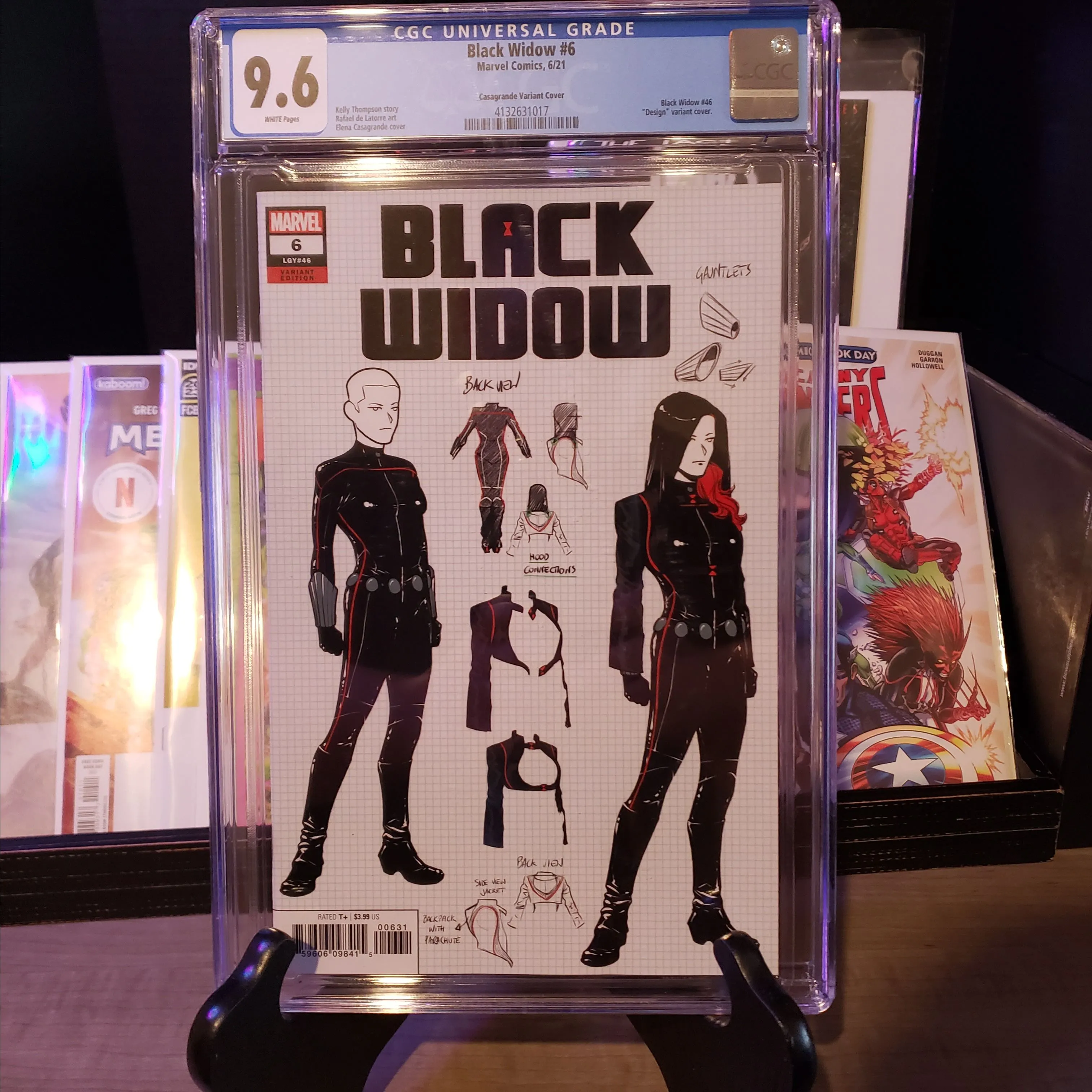Product image for Black Widow #6 1:10 Ratio Casagrande Design Variant