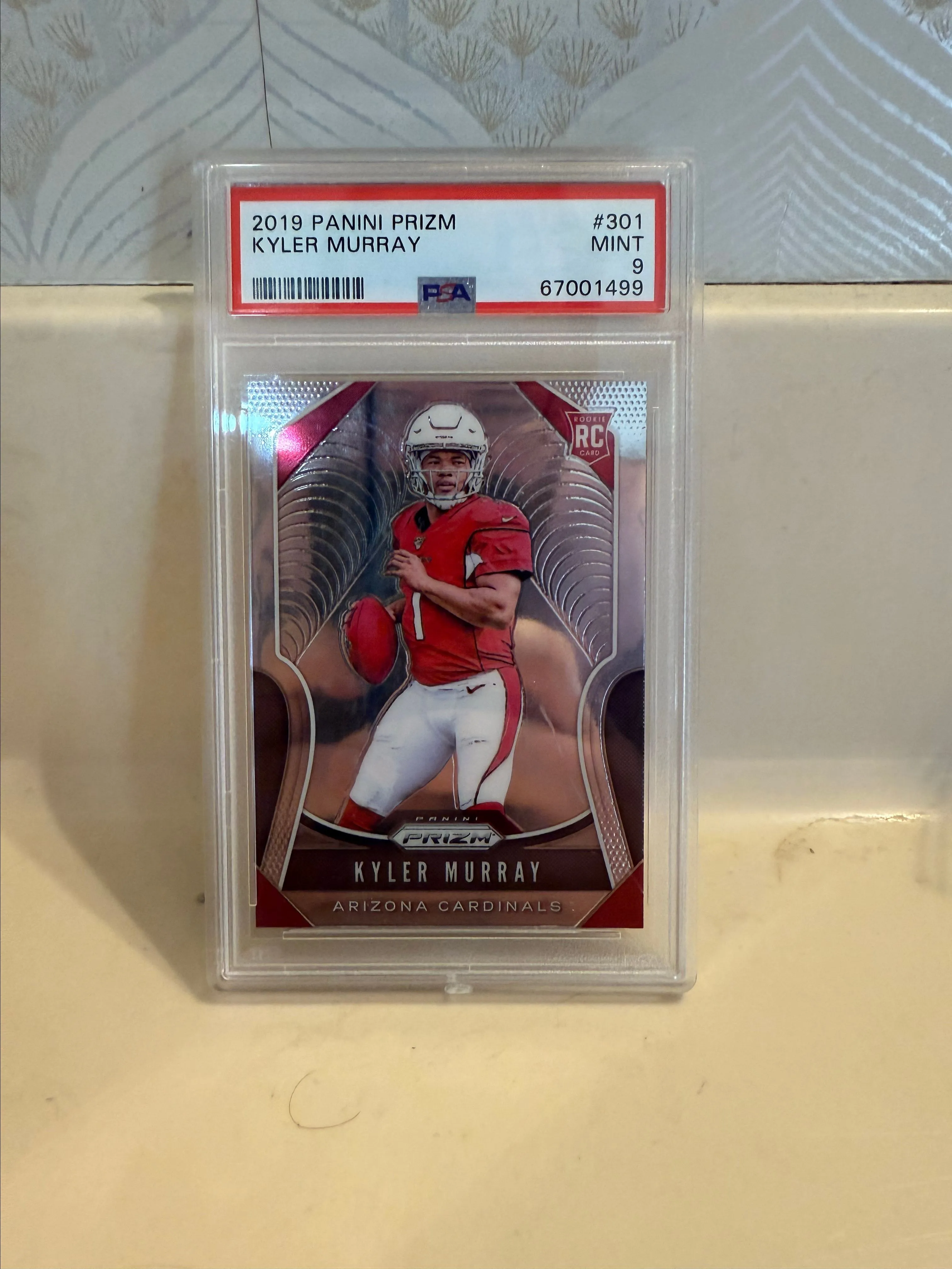Product image for 2019 Kyler Murray Prizm RC PSA 9