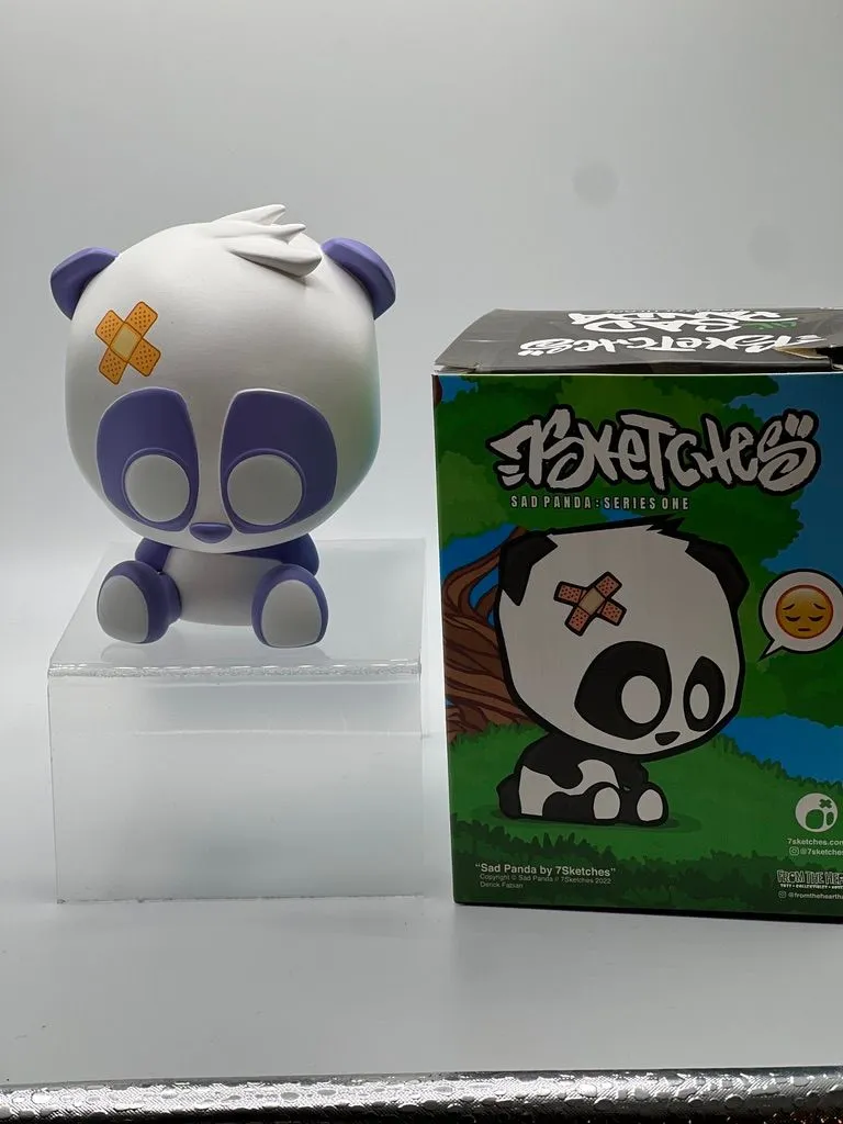 Product image for Sad Panda: Series One by 7 Sketches (Purple - Autographed)