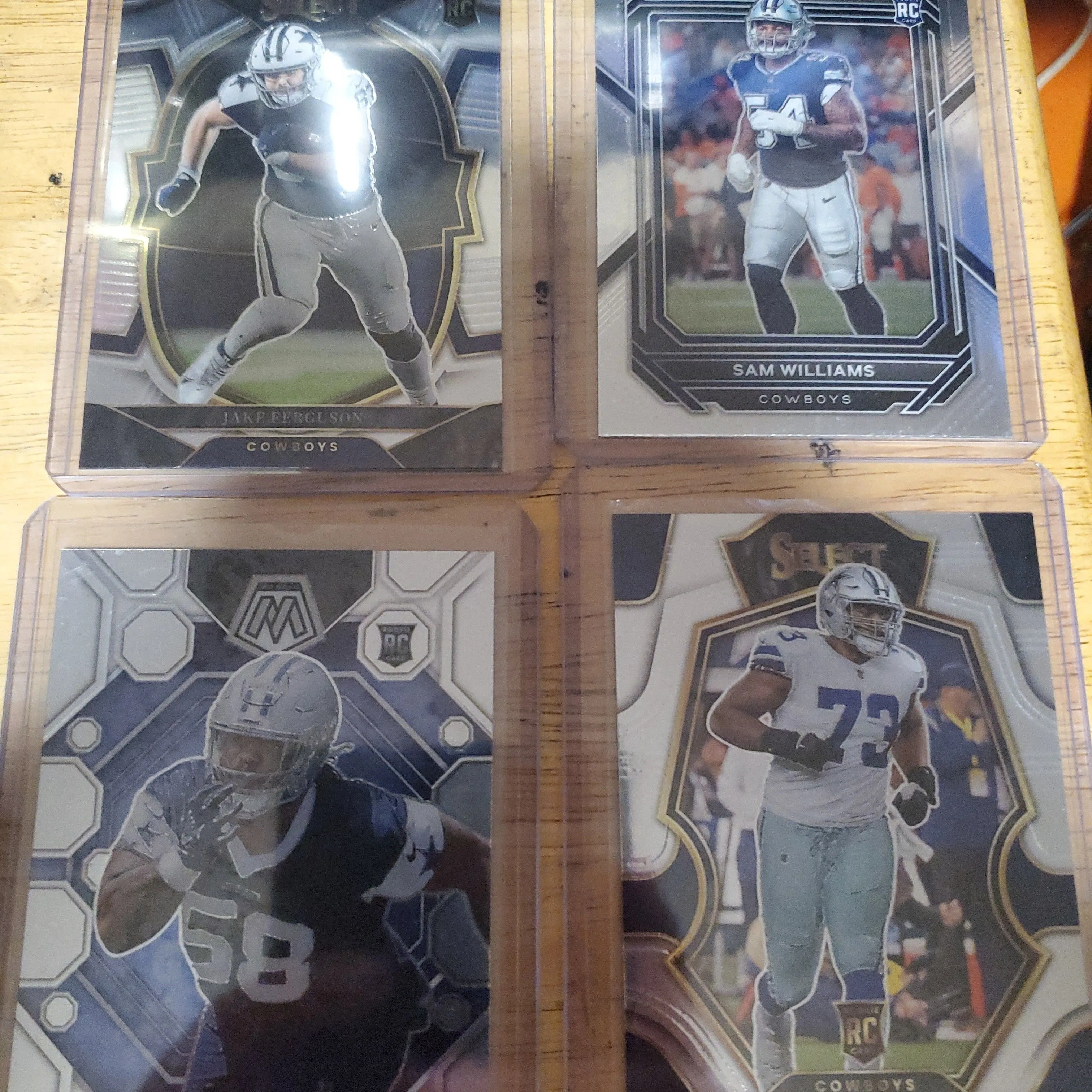 Product image for 4 Cowboys Rookies
