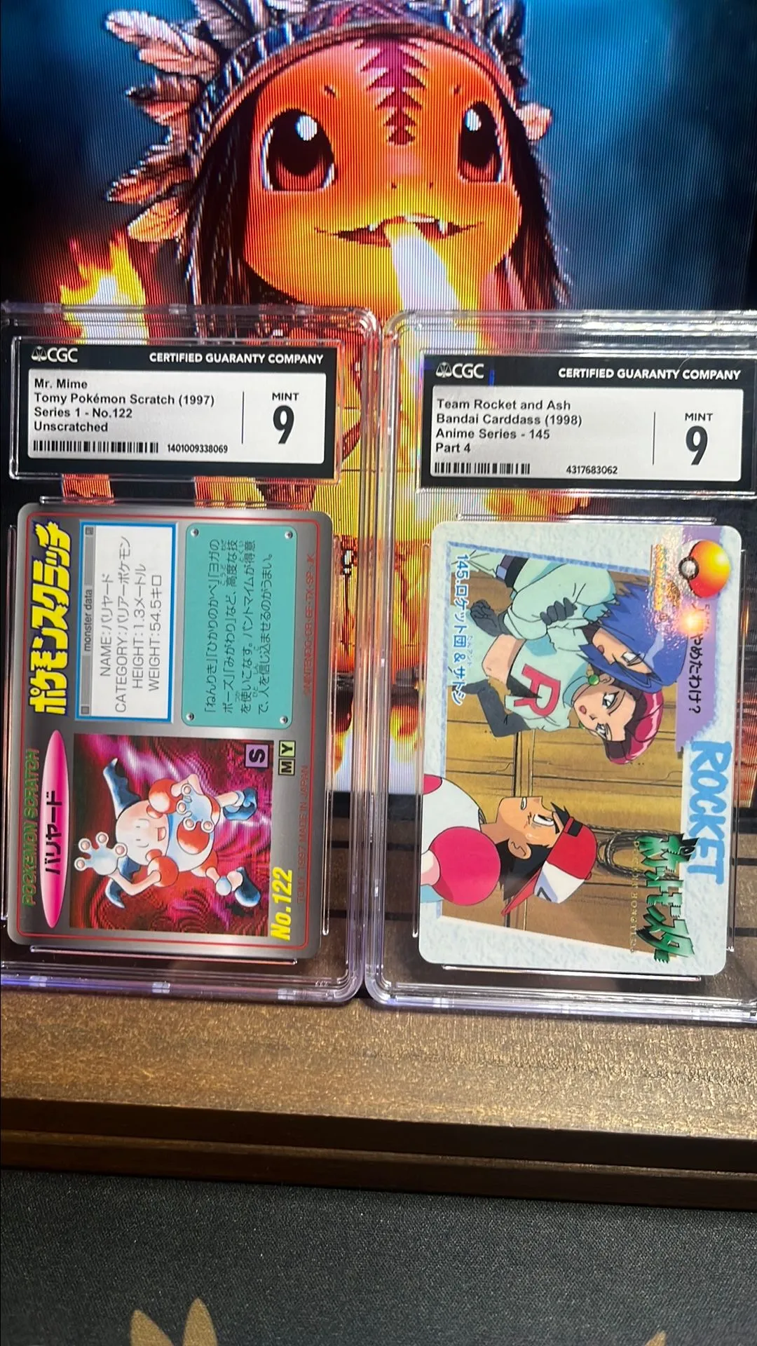 Product image for CGC 9 - Mr. Mime theme slabs (VINTAGE)