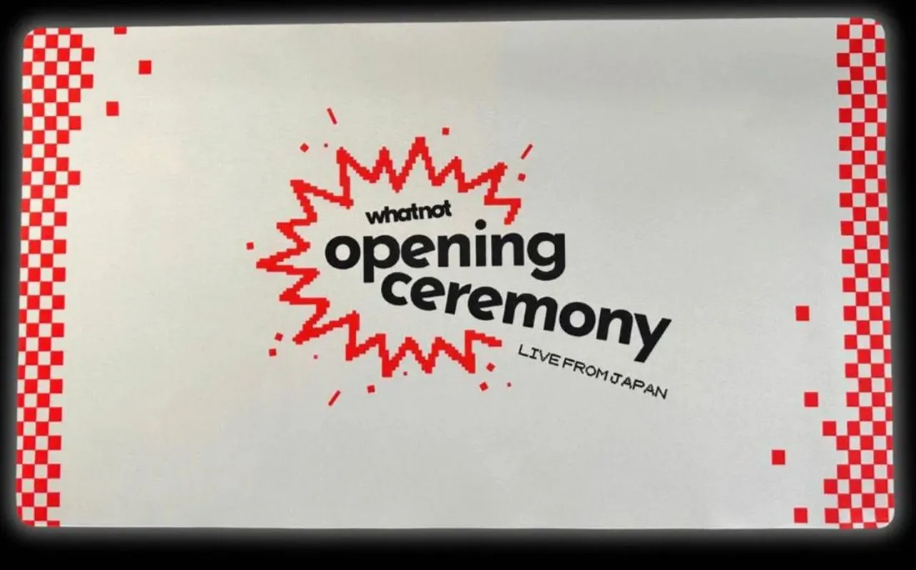Product image for whatnot opening ceremony live from japan exclusive event play mat limited edition