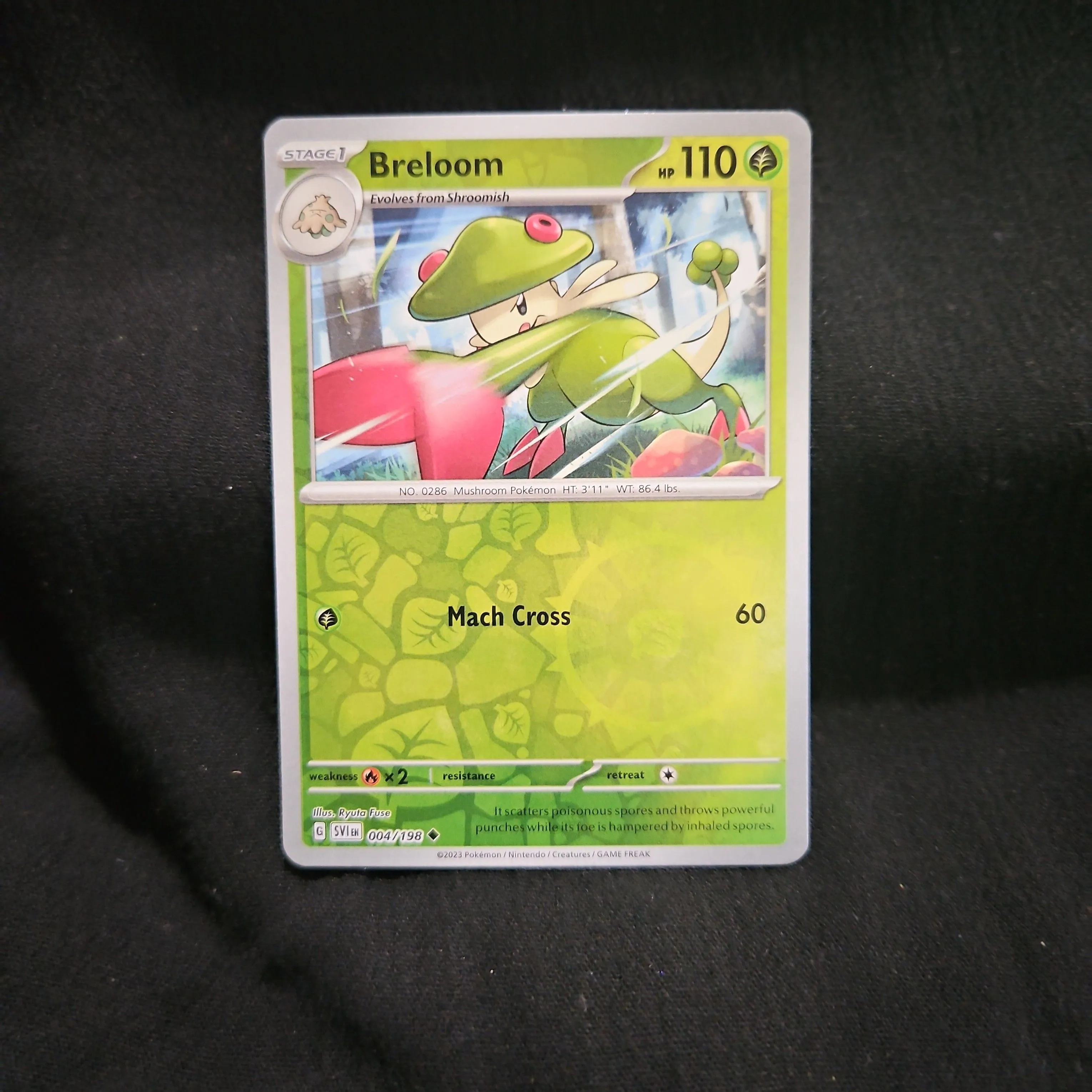 Breloom - Reverse Holofoil - Scarlet & Violet - 2023 - Pokmon  Whatnot:  Shop, Sell, Connect