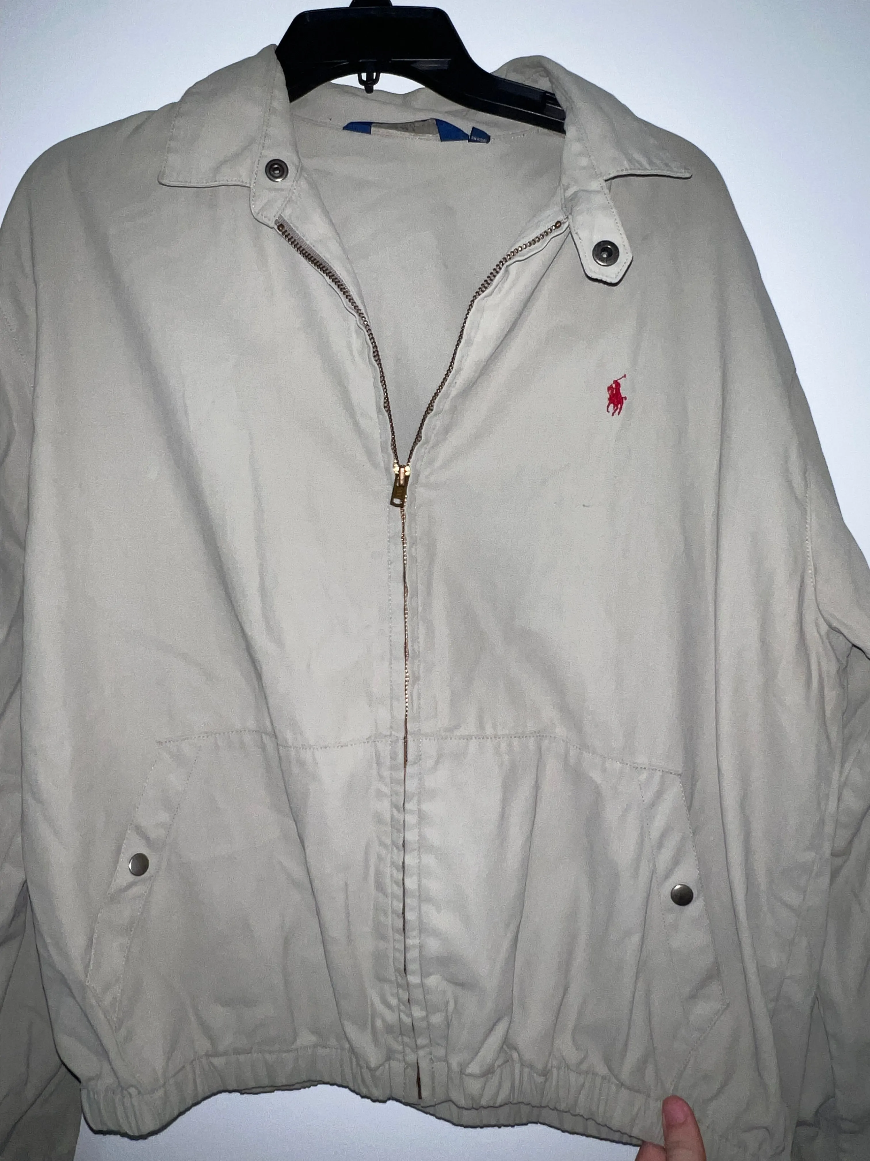 Product image for Polo By Ralph Lauren Made In USA Size Medium Full Zip Jacket