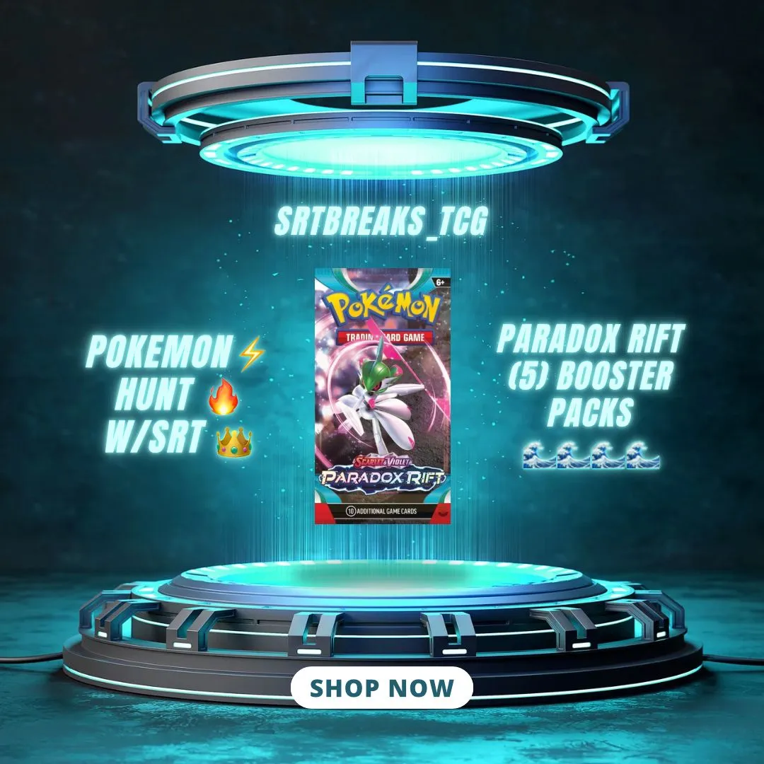 Product image for B3. Paradox RIFT 5 Booster Pack Lot 🟣🔵🔴🟠