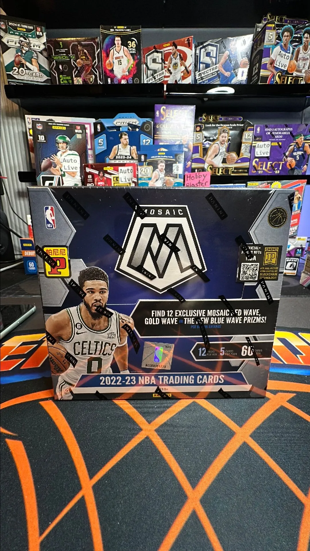 Product image for 1 2022-23 Mosaic Basketball Tmall Pack