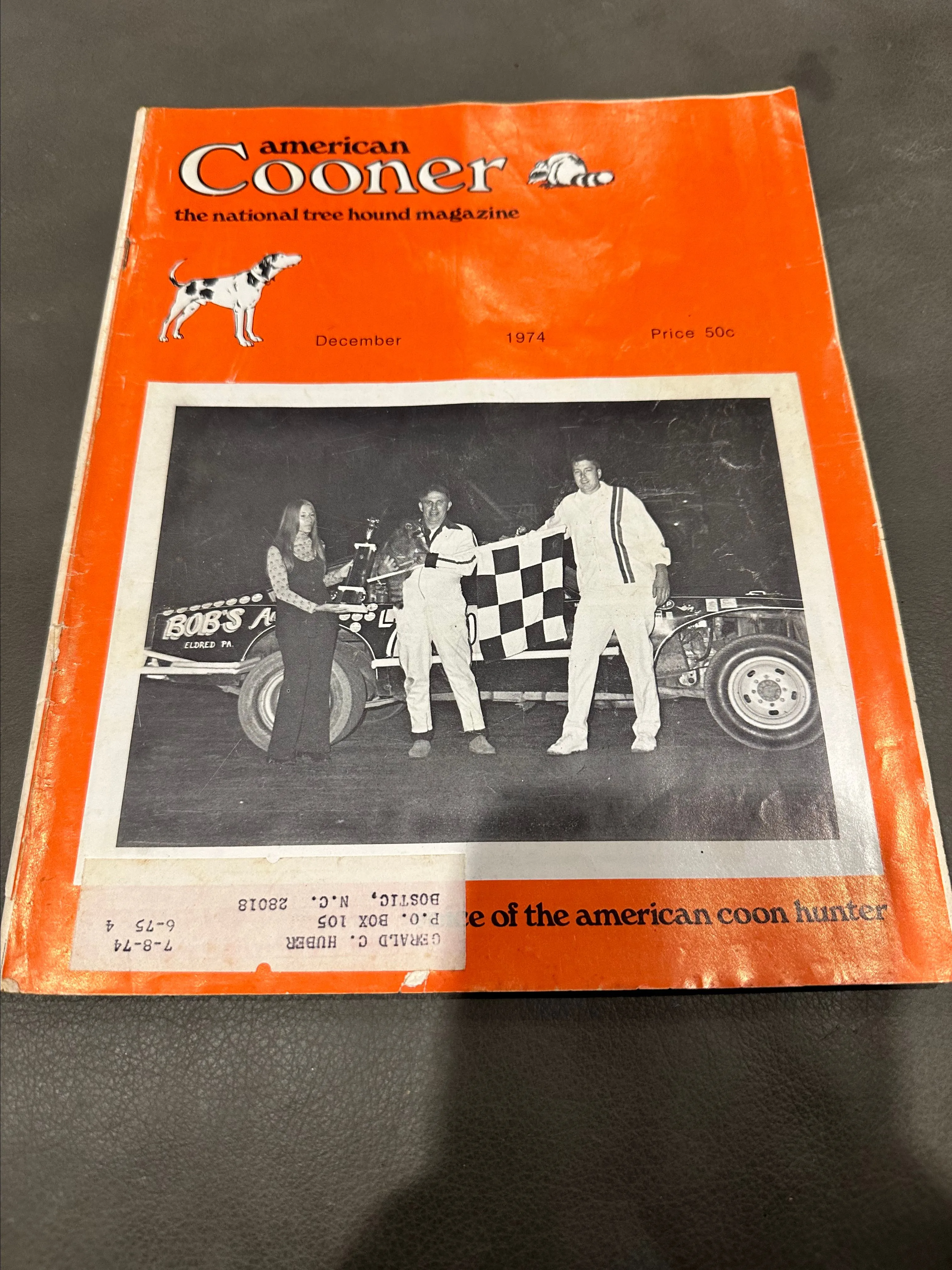 Product image for American Cooner the national tree hound magazine December 1974