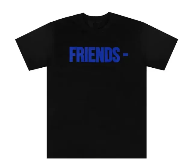 Product image for Vlone Blue Friends Tee Black Choose S M L XXL