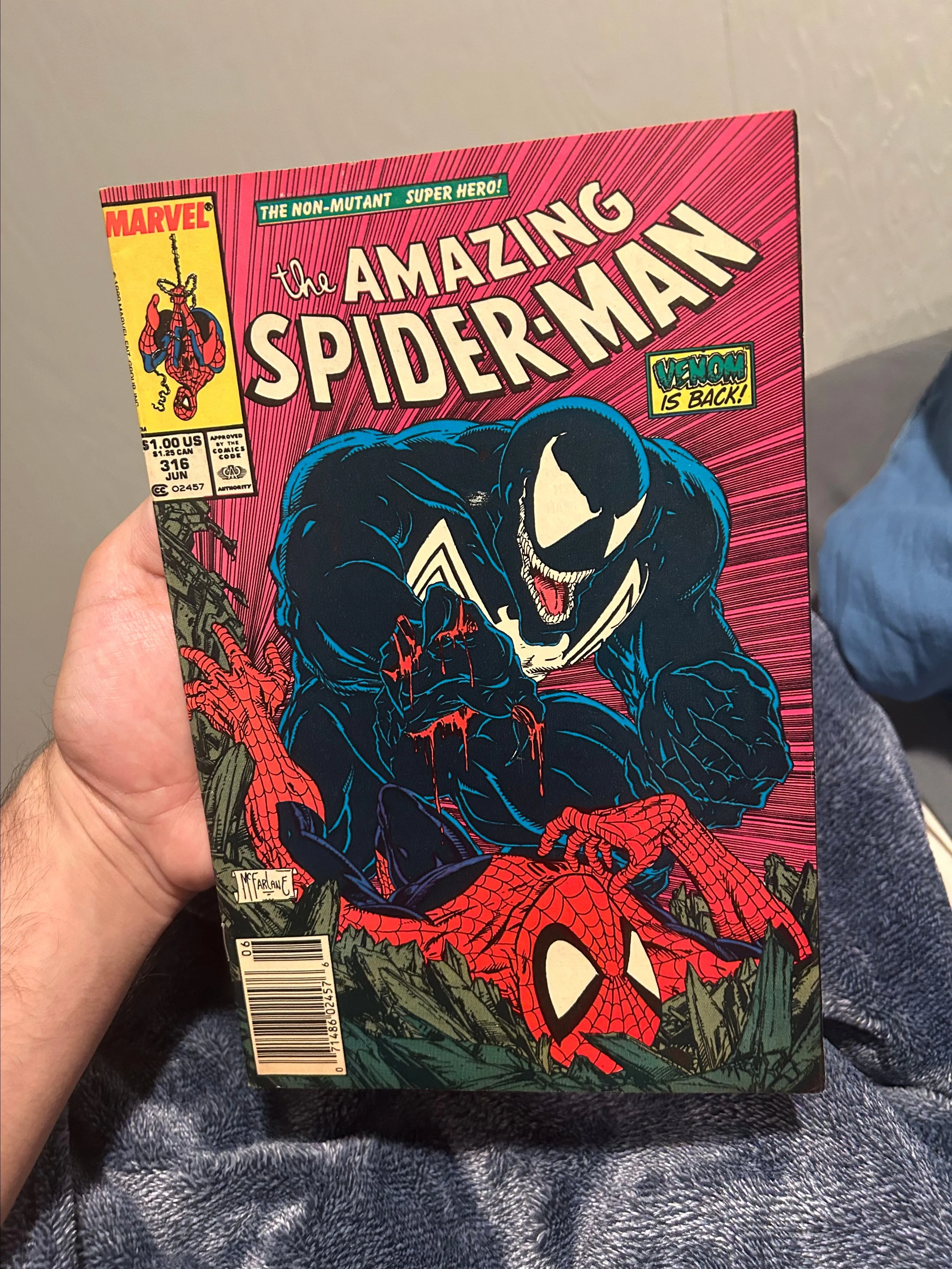 Product image for Amazing Spider-Man 316 newsstand
