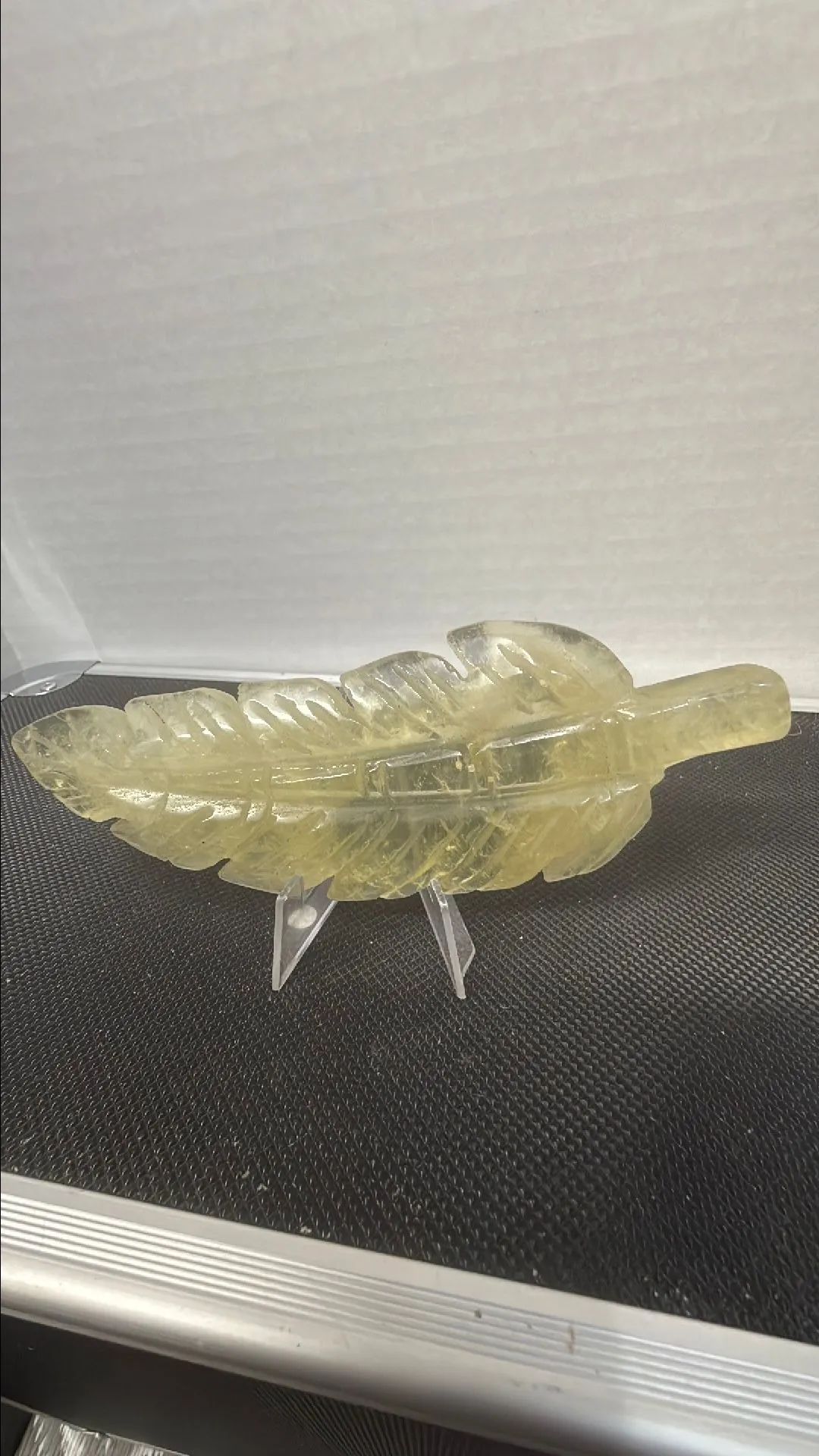 Product image for Citrine feather #3