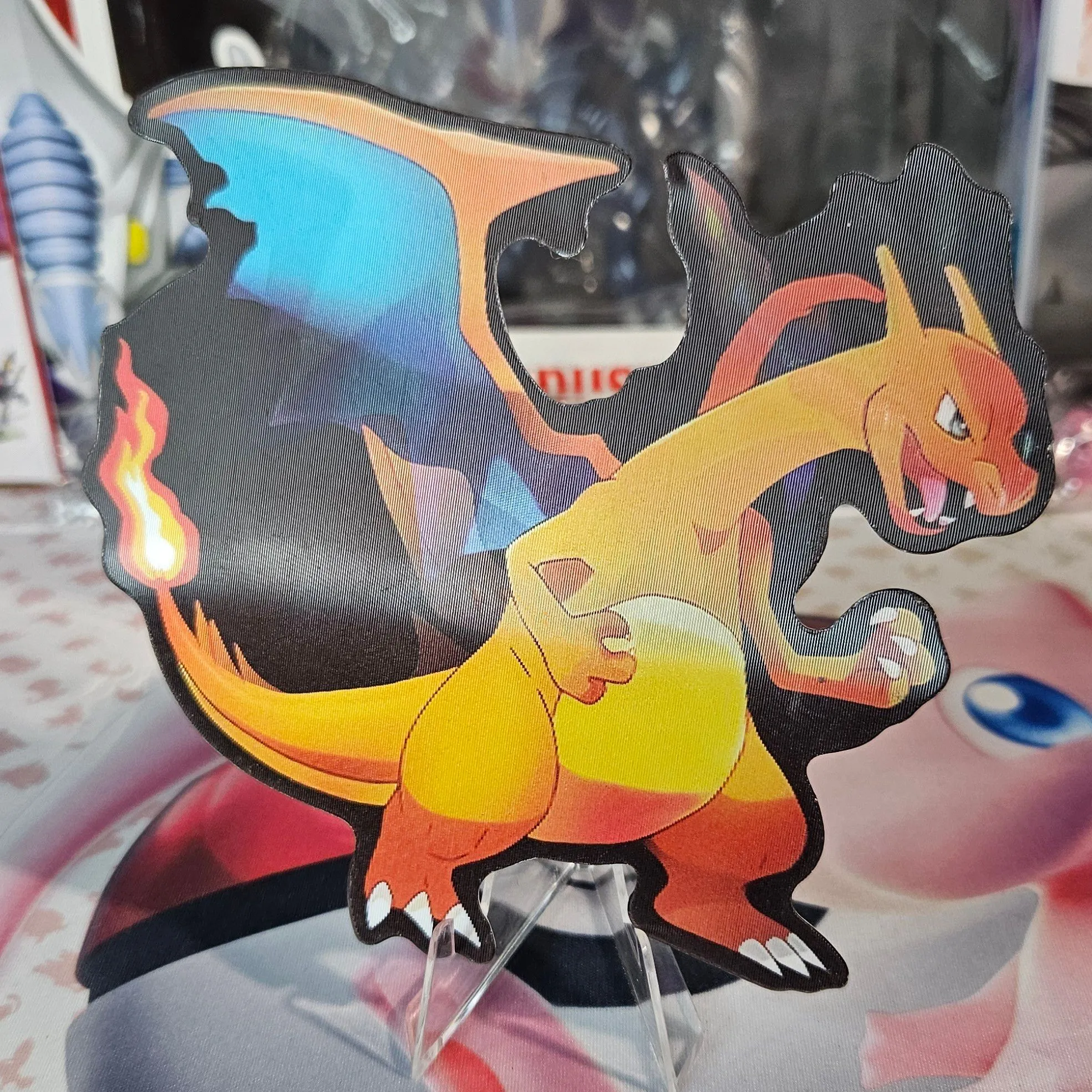 Product image for Charizard and Mega Charizard Lenticular