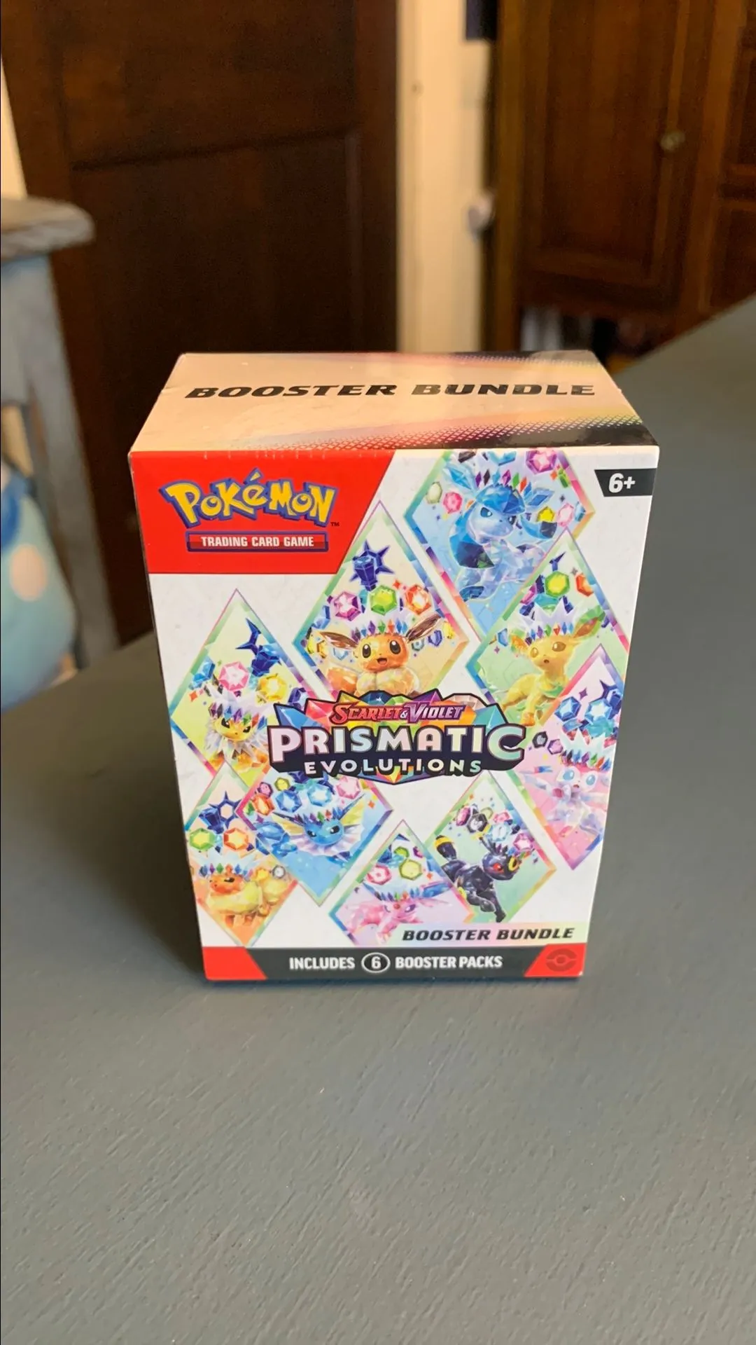 Product image for (1) Prismatic Evolutions Booster Bundle (6 Booster Packs)