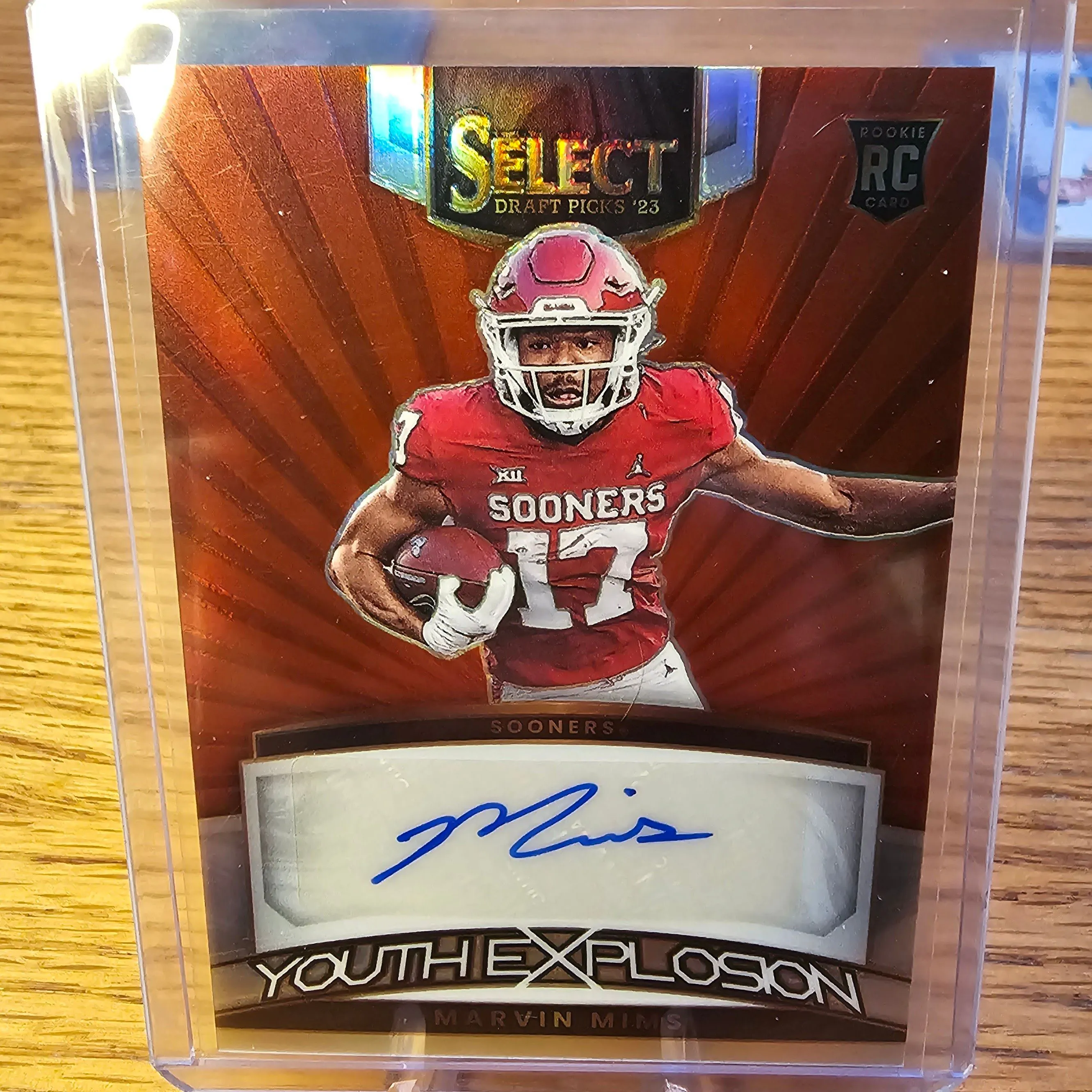 Product image for 2023 Select Marvin Mims Youth Explosion RC Auto No. YS-MIM