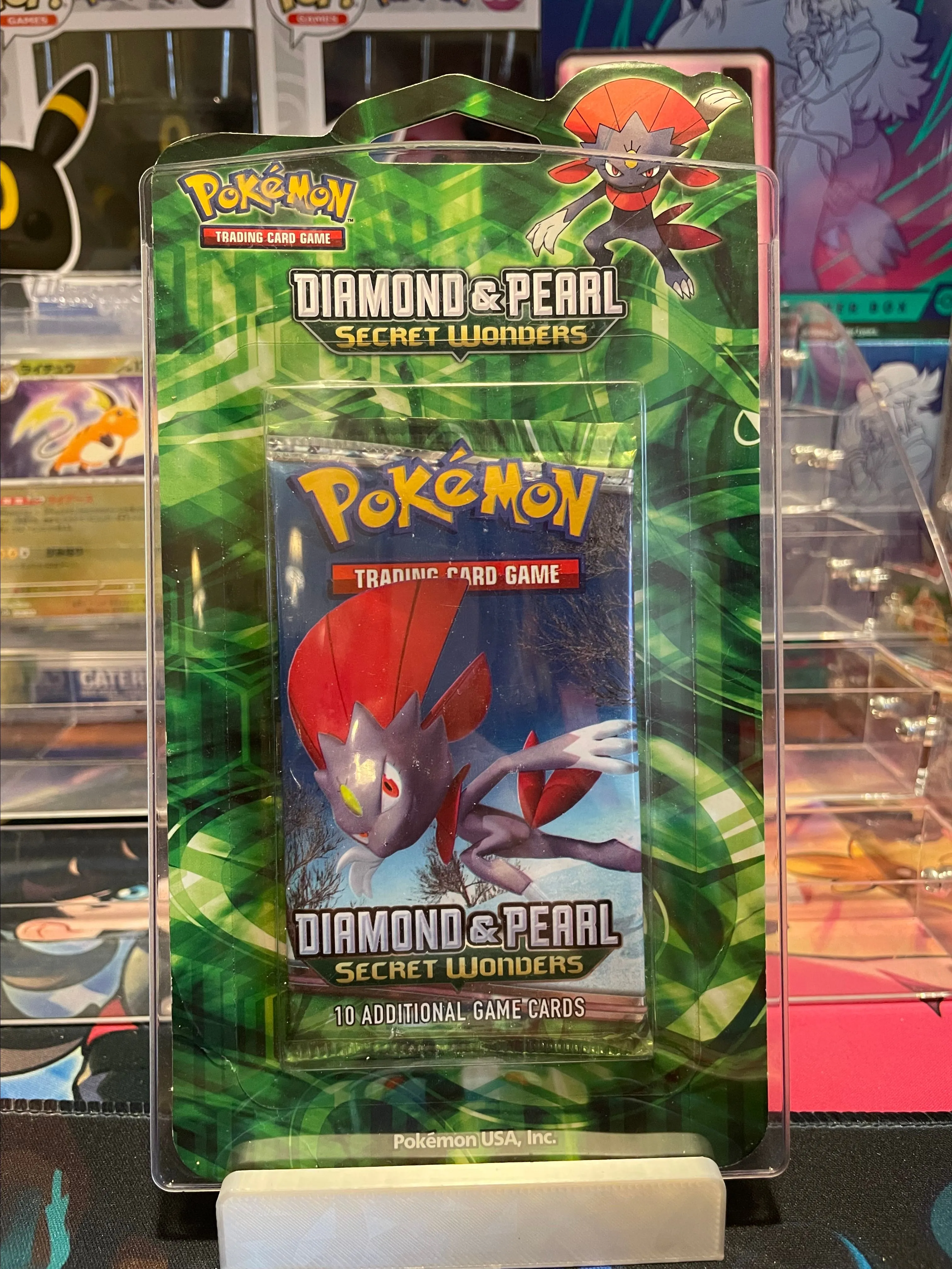 01. DP Secret Wonders Booster Pack Blister WEAVILE ILLUS  Whatnot: Shop,  Sell, Connect