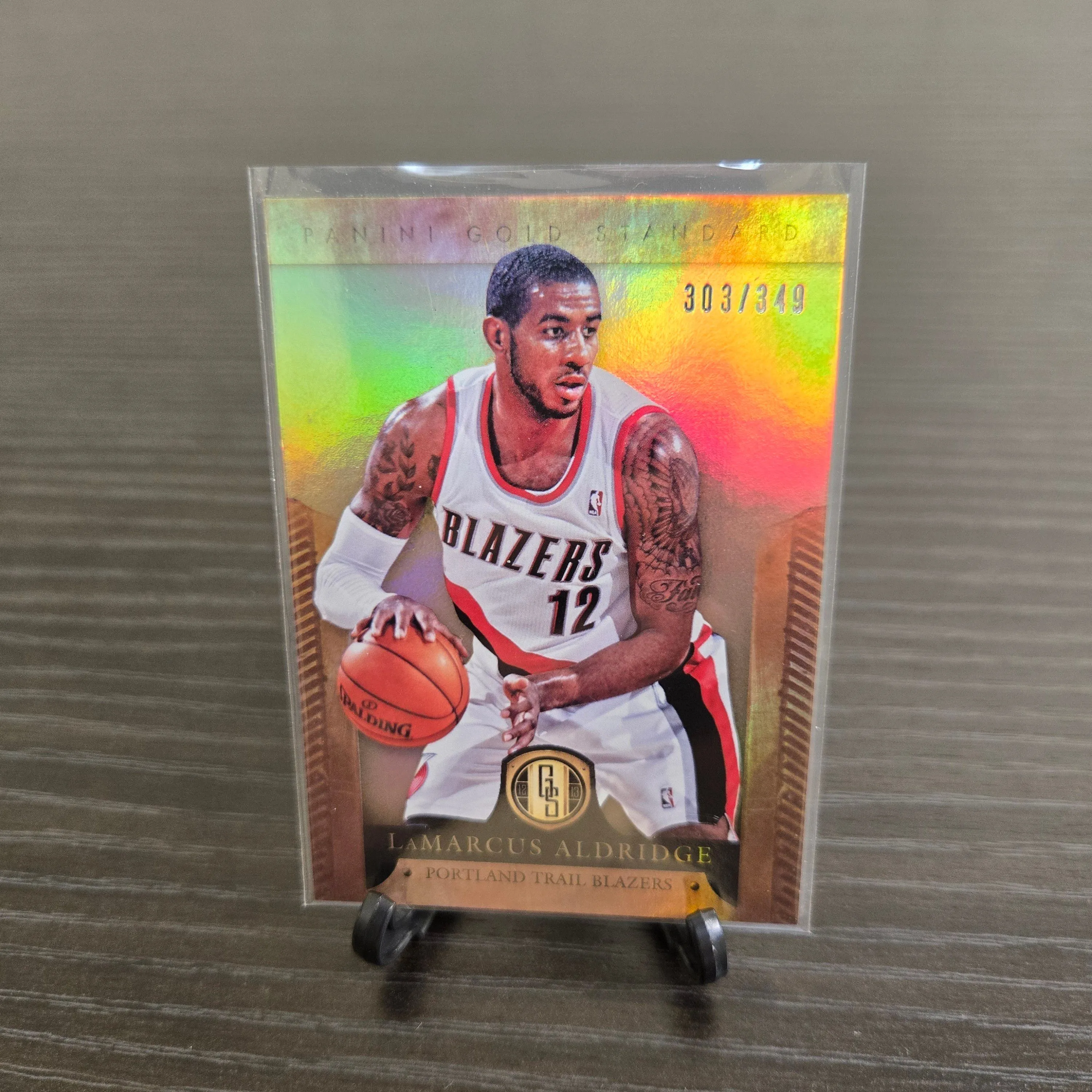 Product image for /349 Lamarcus Aldridge Blazers NBA basketball card