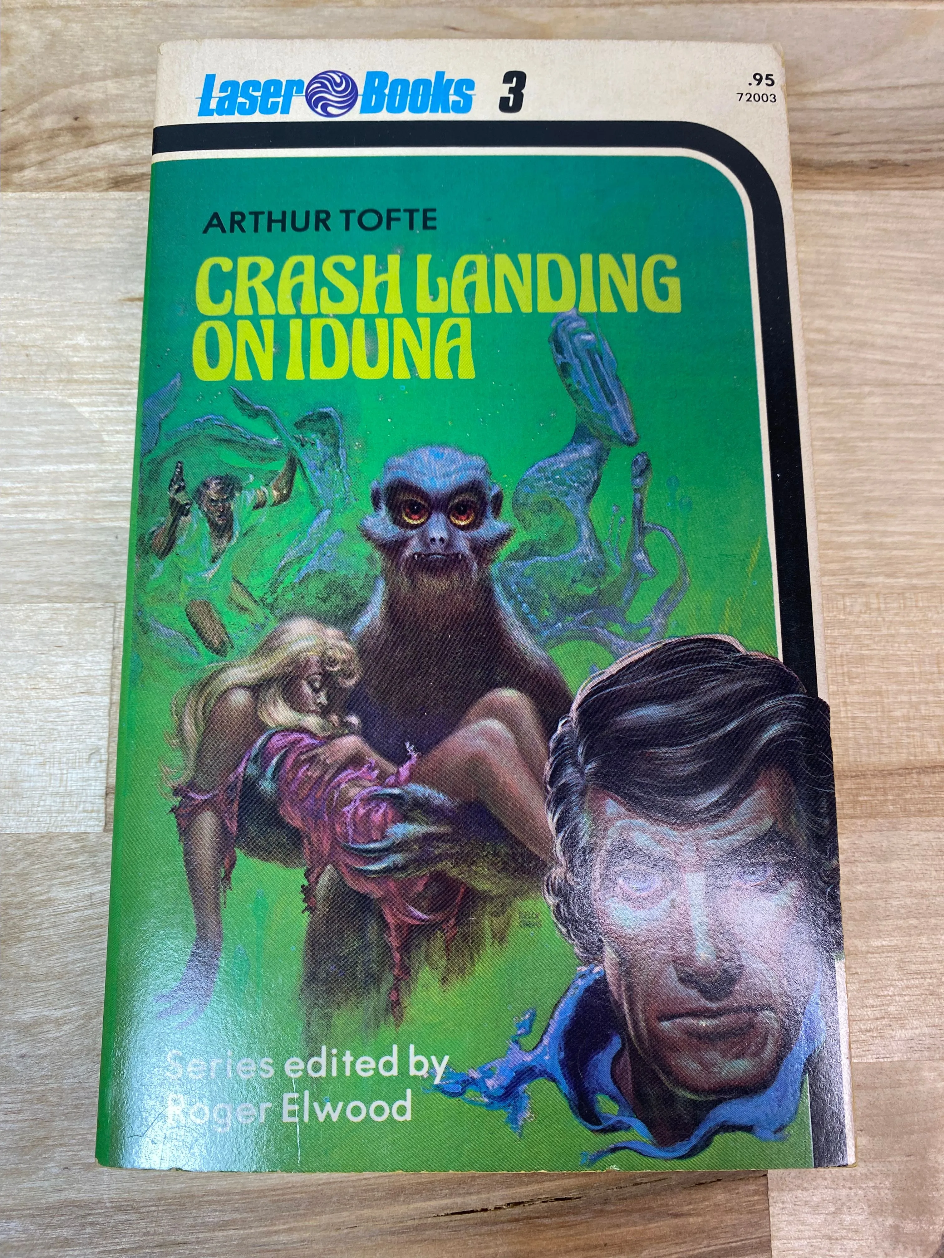 Product image for Crash Landing on Iduna - Arthur Tofte SIGNED
