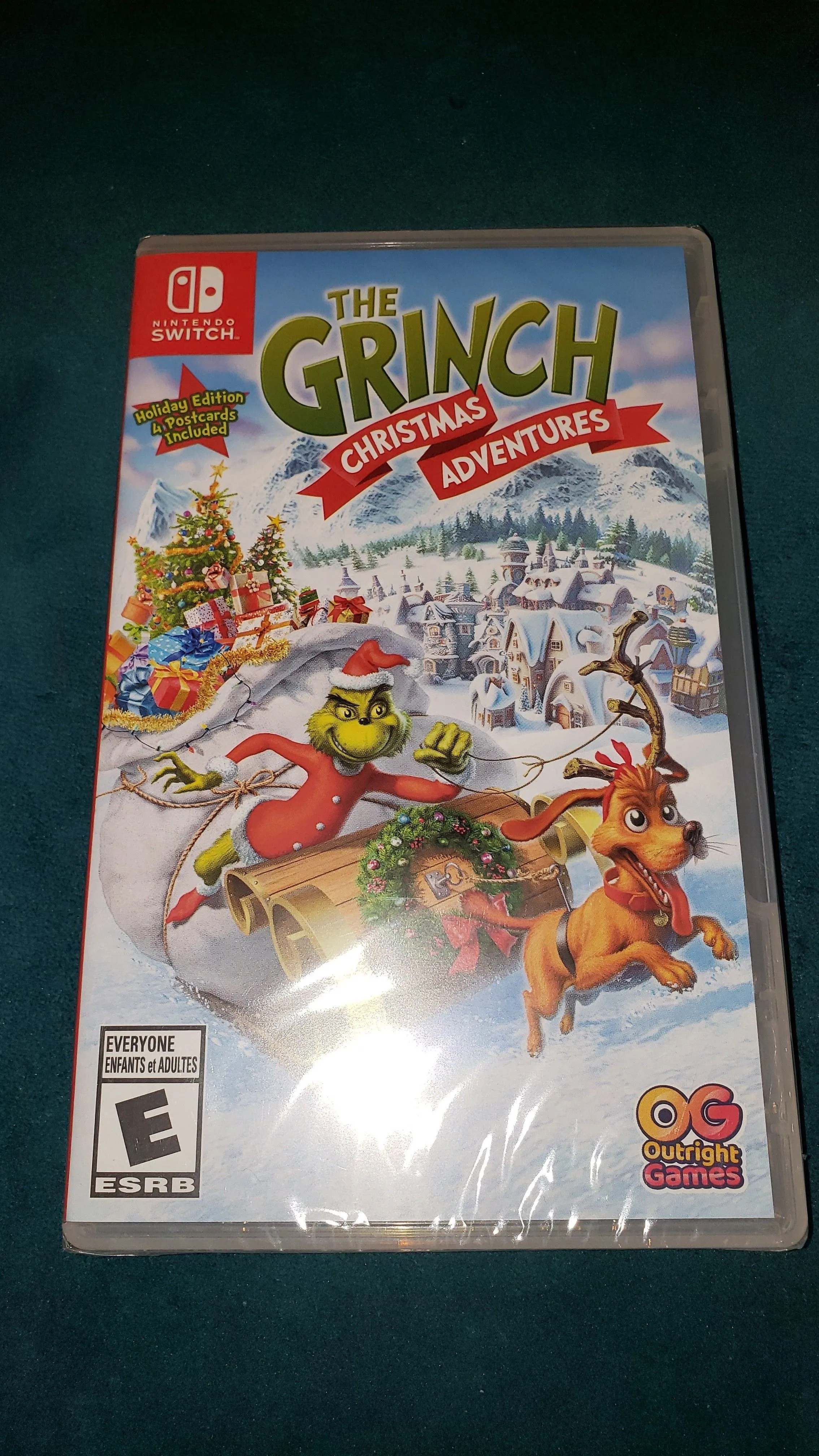 Product image for the grinch Christmas adventures nintendo switch 