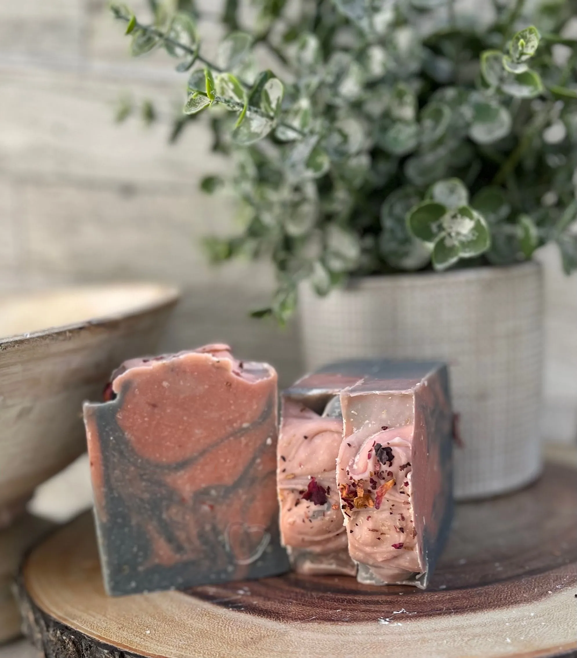 Product image for Rose clay and activated charcoal