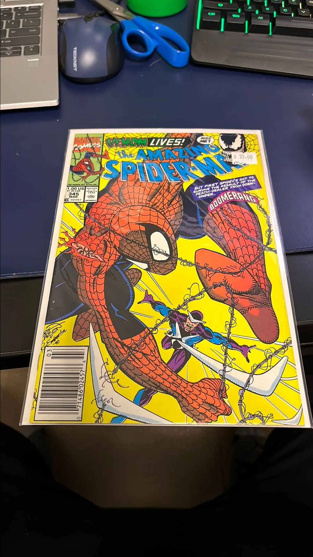 Product image for Amazing Spider-Man #345 - Mark Jewelers
