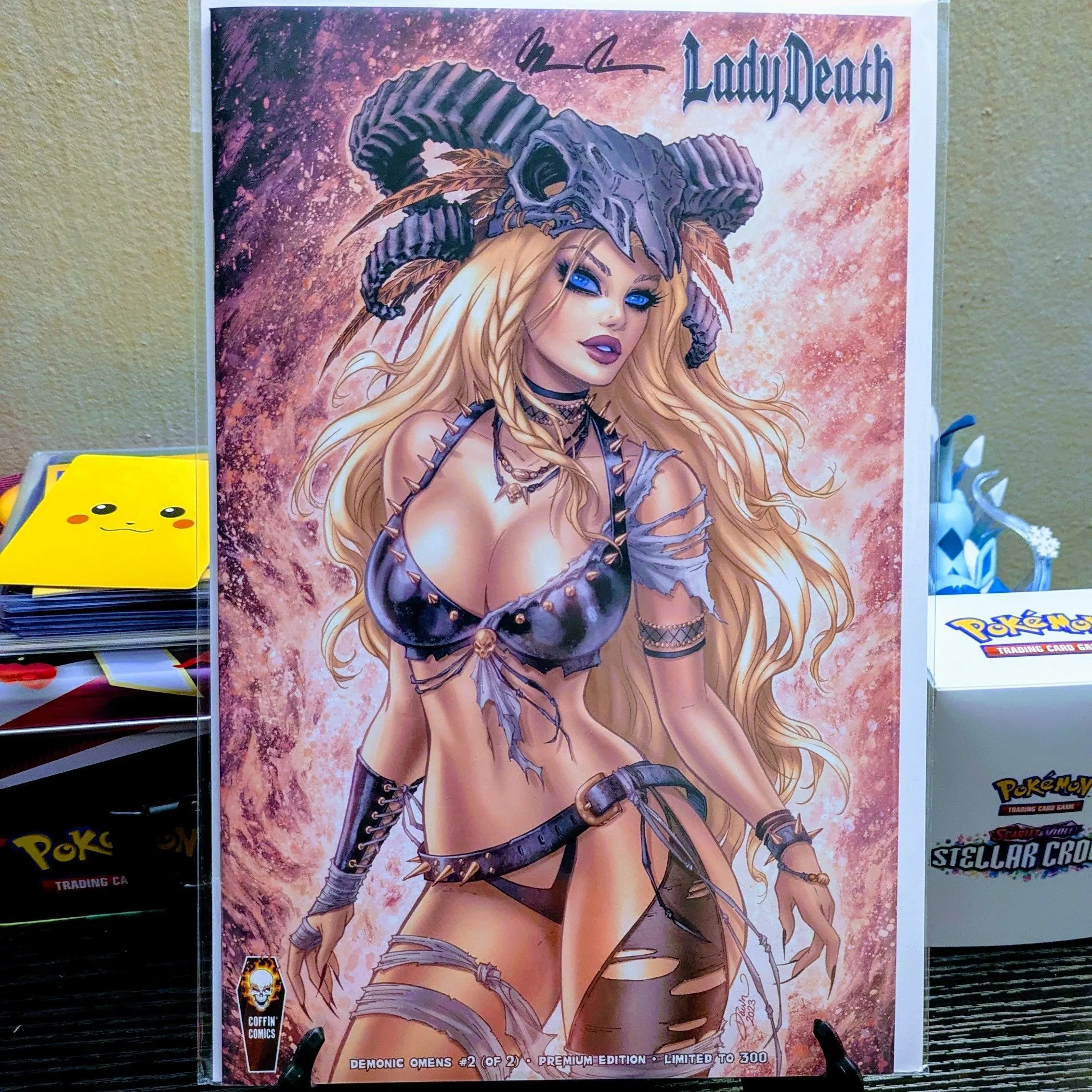 Product image for Lady Death Demonic Omens #2 Premium Edition