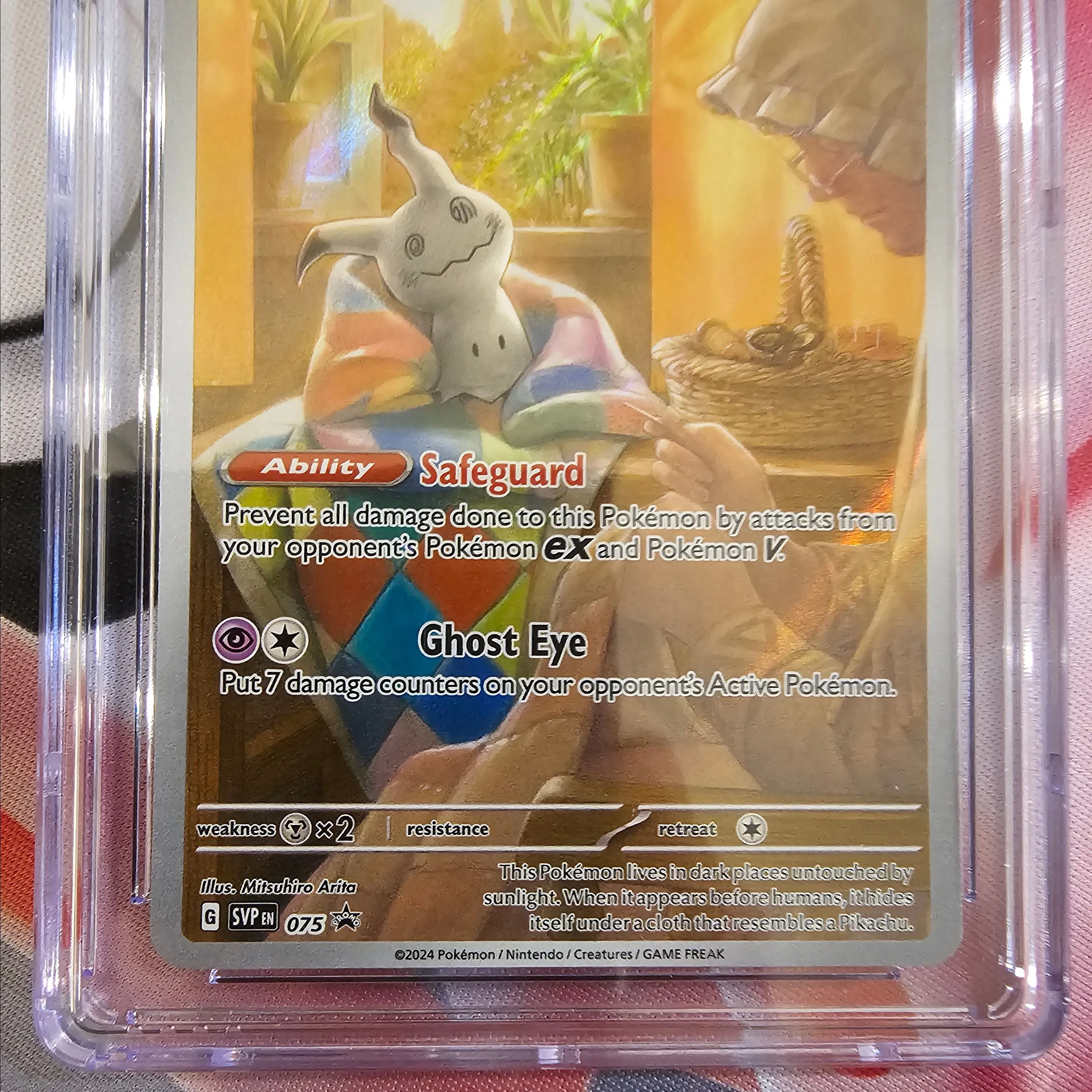 CGC Mint 9 | Mimikyu - Black Star Promos / Paldean Fates (075) | Graded  Pokemon  Whatnot: Shop, Sell, Connect