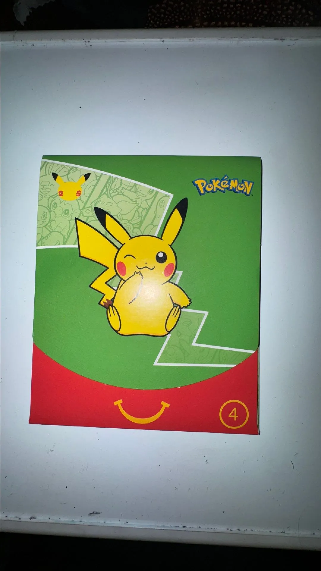 pokemon 25th anniversary mcdonalds booster pack Pokemon TCG: McDonalds Pokemon Happy Meal 25th Anniversary Pack *Sealed* main image 1