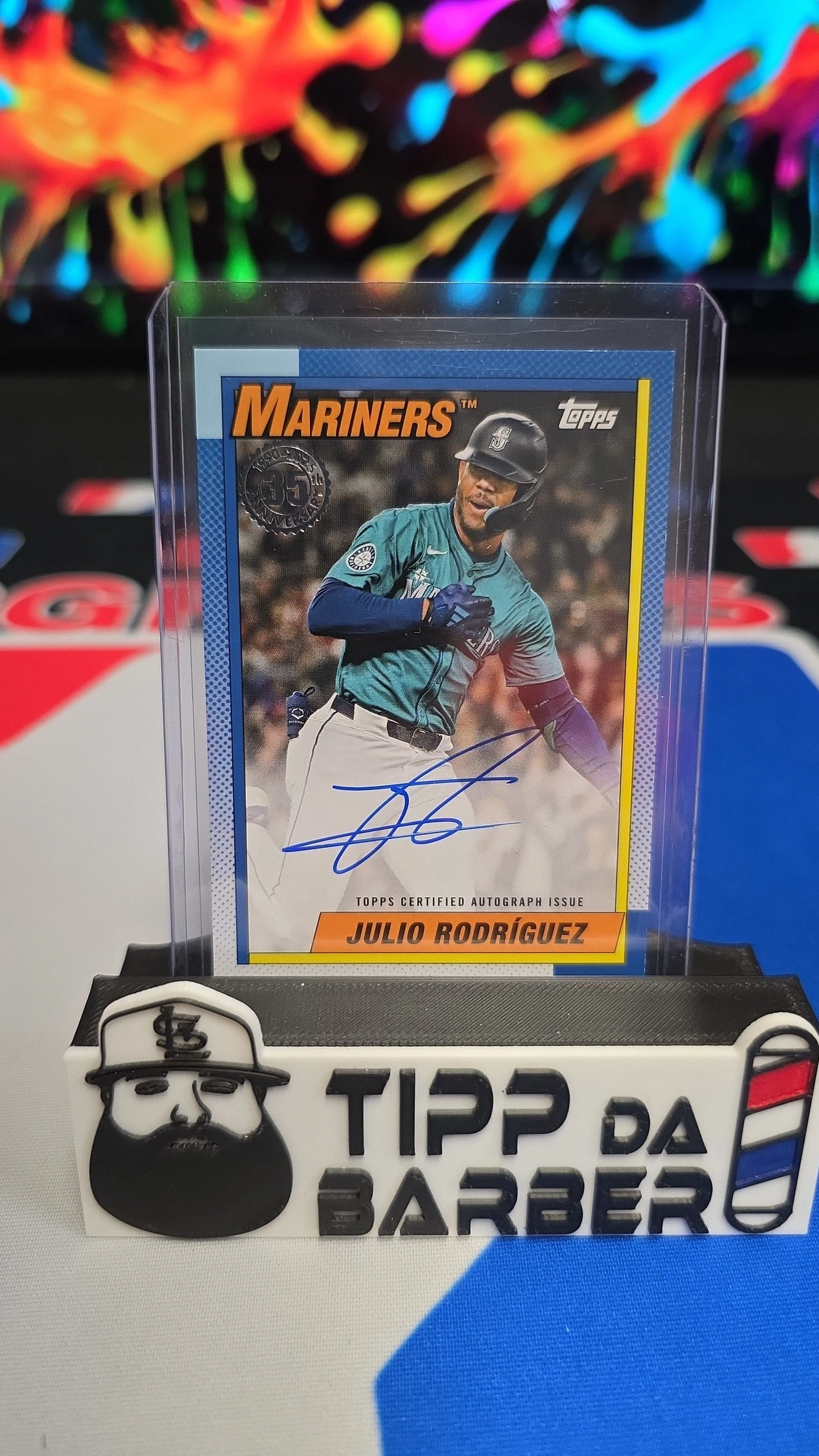 Product image for 2025 topps Julio Rodriguez Autograph 