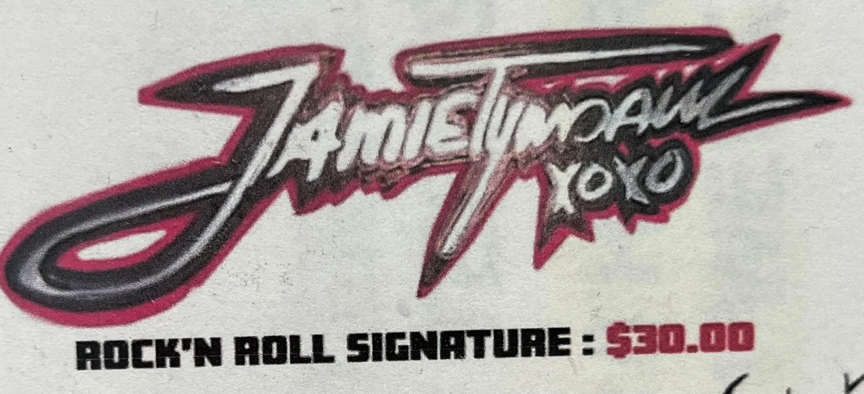 Product image for Rock n roll signature