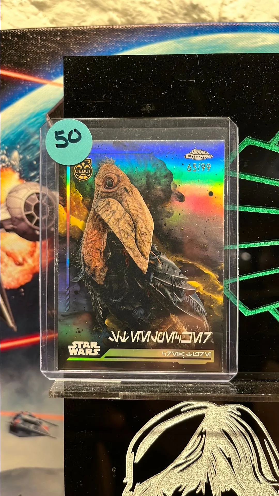 Product image for 24 Chrome SteelPecker Aurebesh SP 65/99
