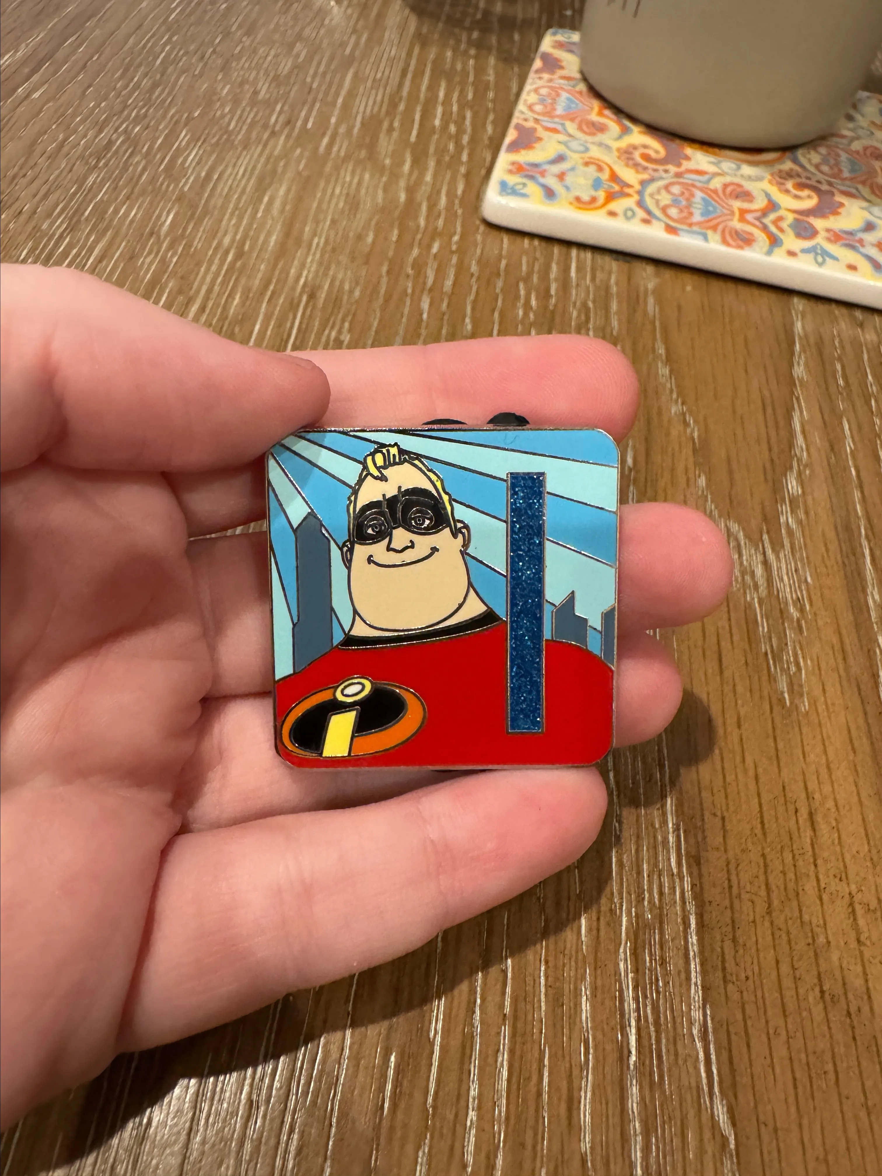 Product image for Mr. Incredible - The Incredibles - Chaser - Pixar Alphabet I - Mystery Pin