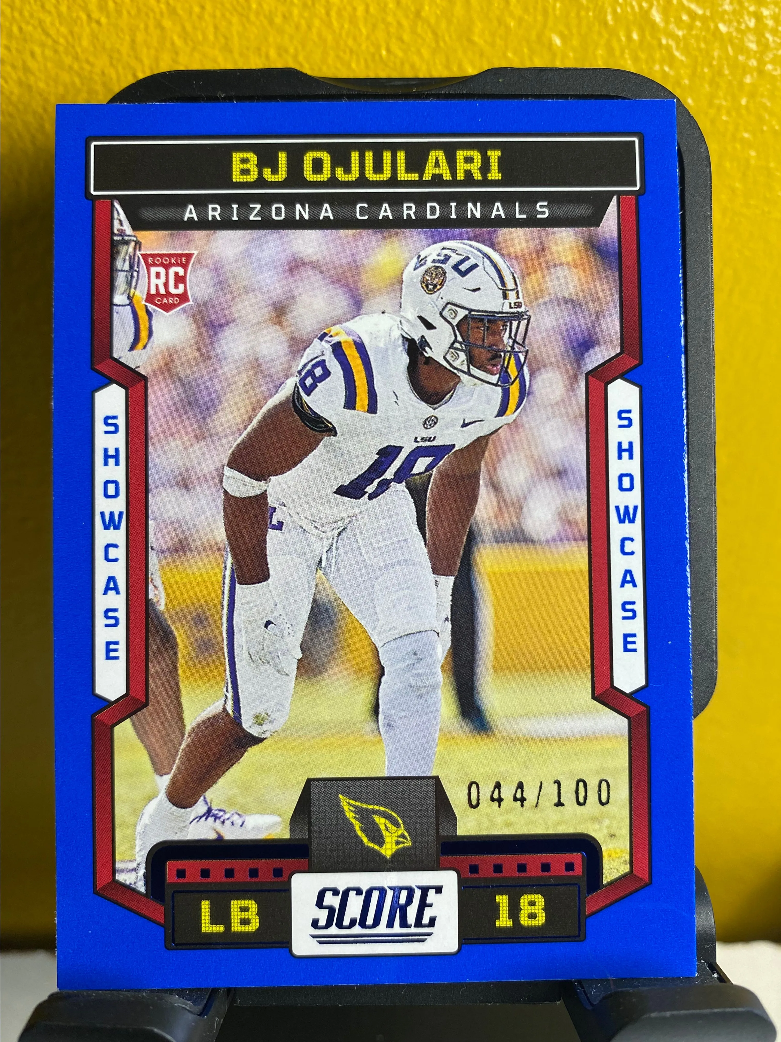 Product image for B.J. Ojulari Rookie Blue 44/100 2023 Panini Score