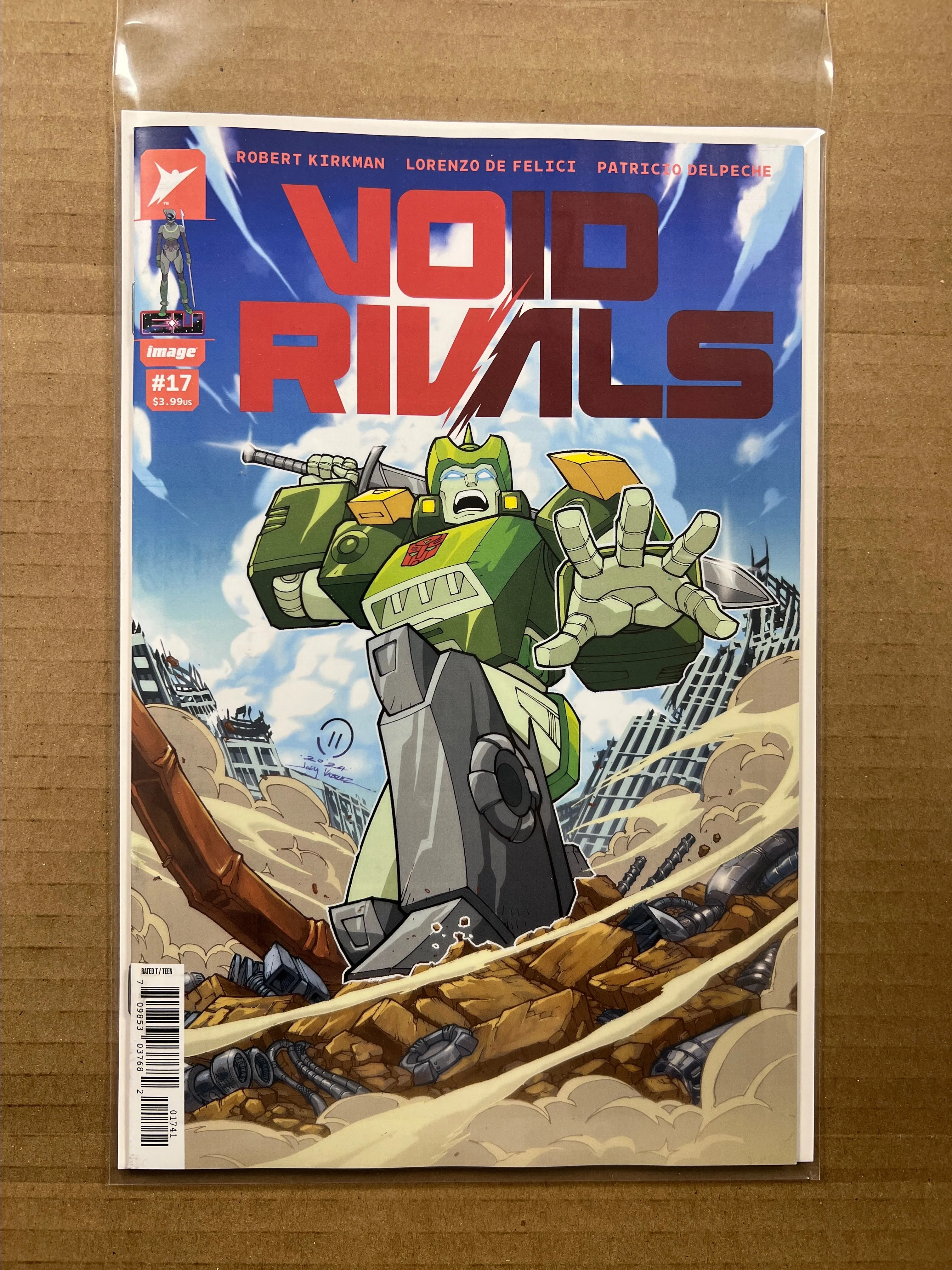 Product image for VOID RIVALS #17 CVR D INC 1:25 JOEY VAZQUEZ VARIANT