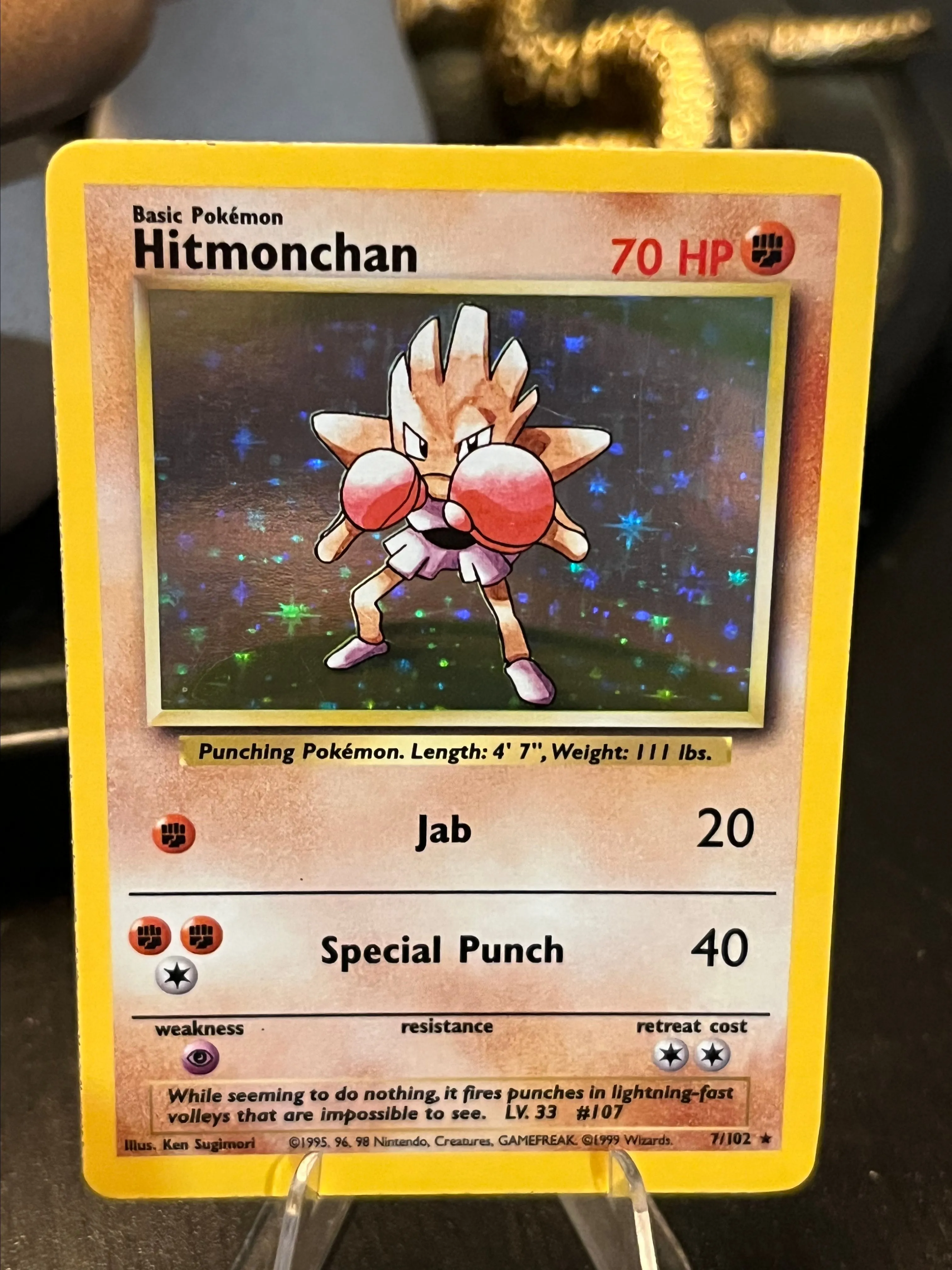 Hitmonchan 7/102 Base Set Holo NM  Whatnot: Shop, Sell, Connect