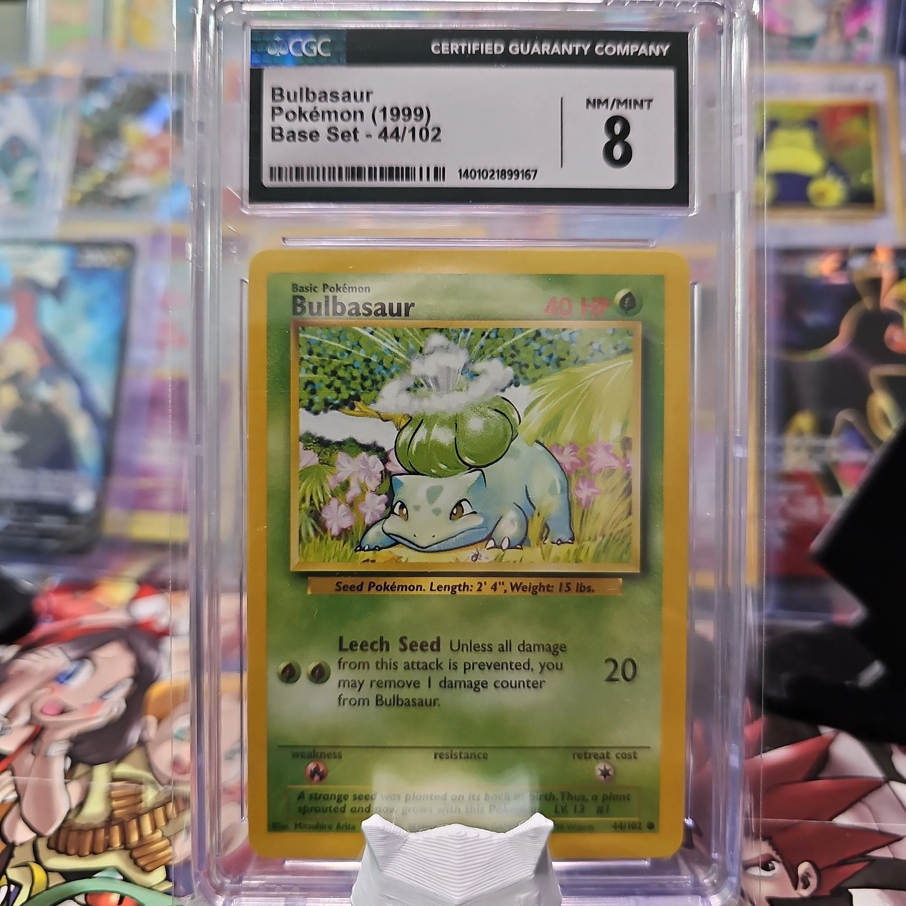 Product image for BULBASAUR BASE SET 1999
