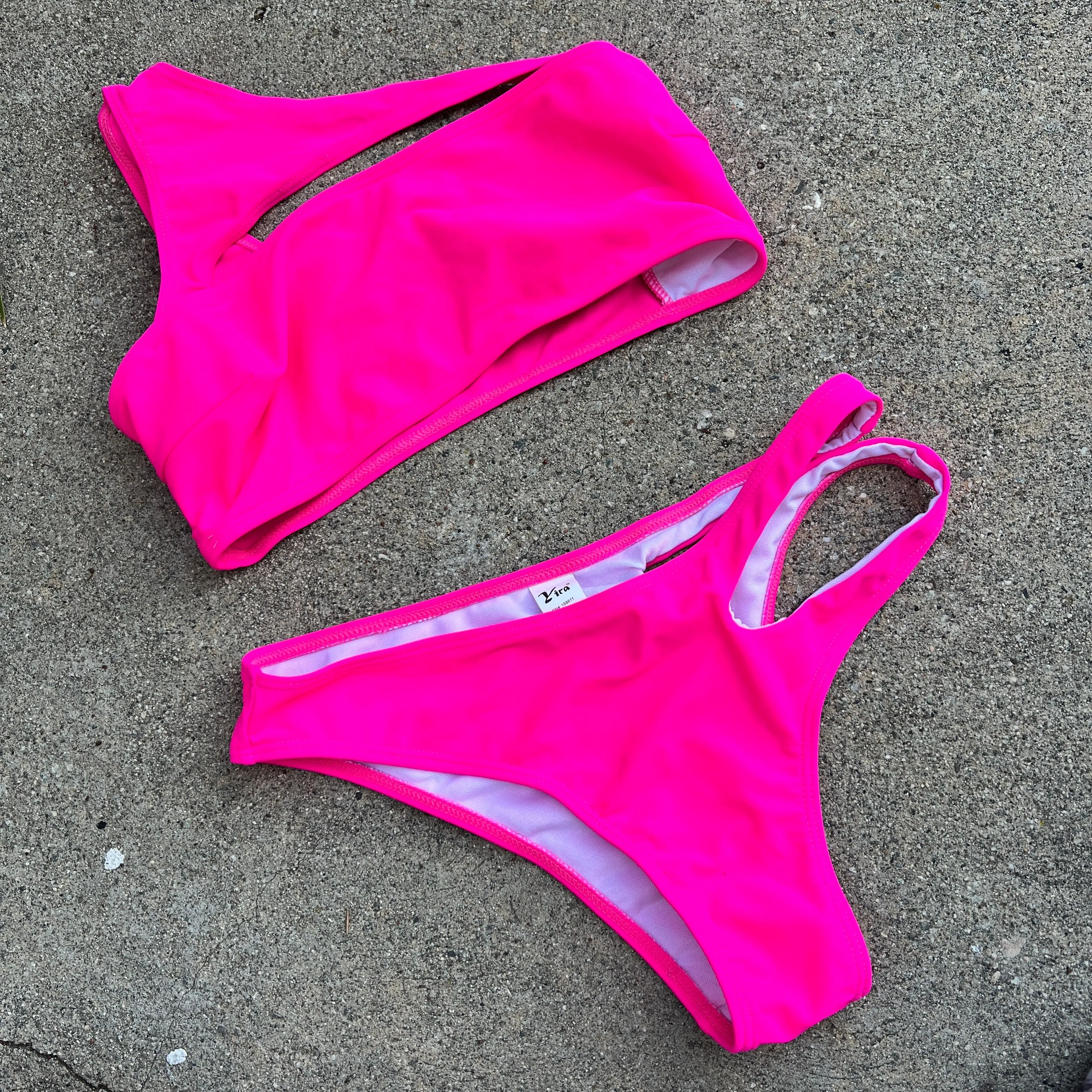 Product image for Bathingsuit Asymmetrical Pink