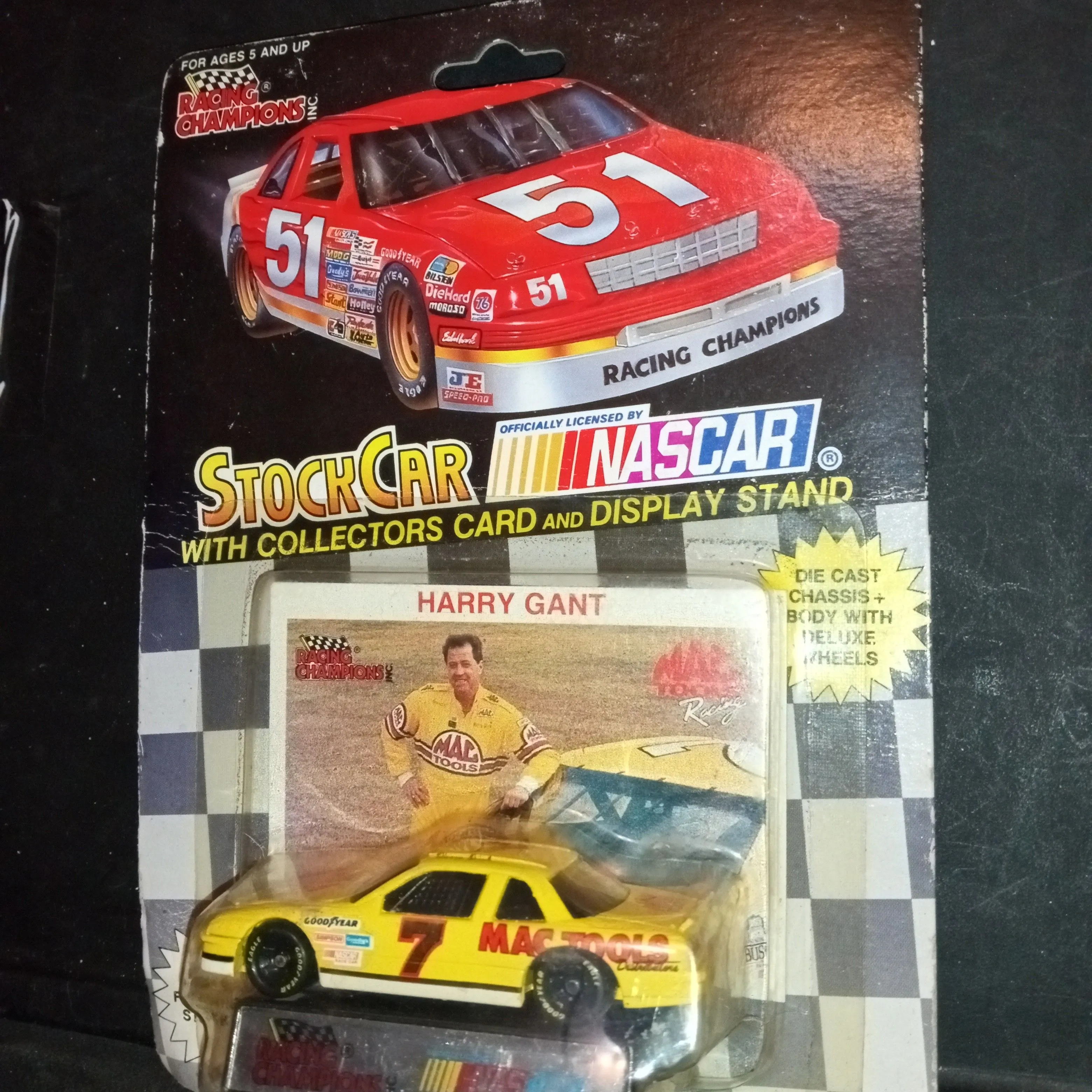 Product image for Racing Champions - 1992 Nascar Stock Car - 7 Harry Gant