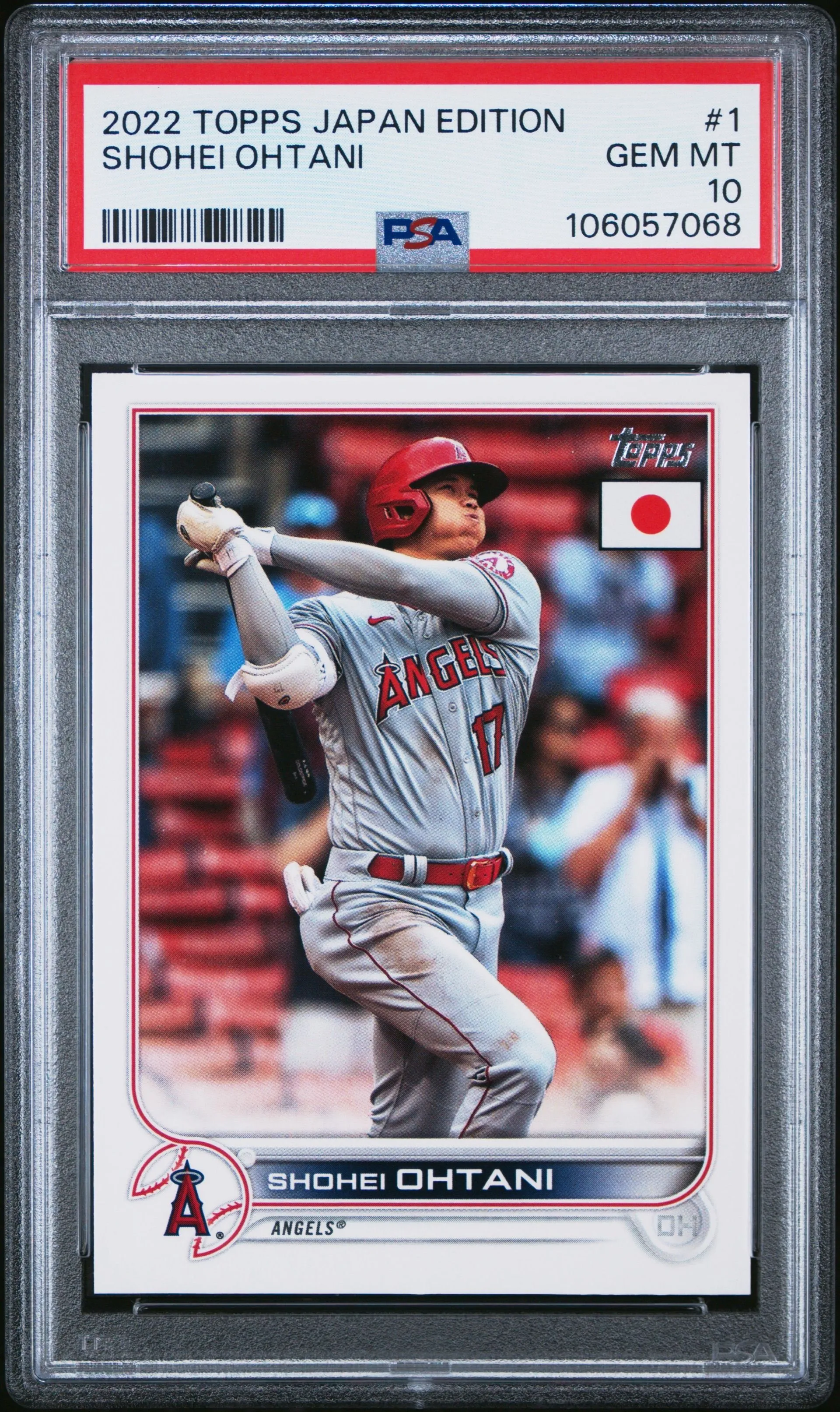 Product image for 2022 Topps Japan Shohei Ohtani PSA 10
