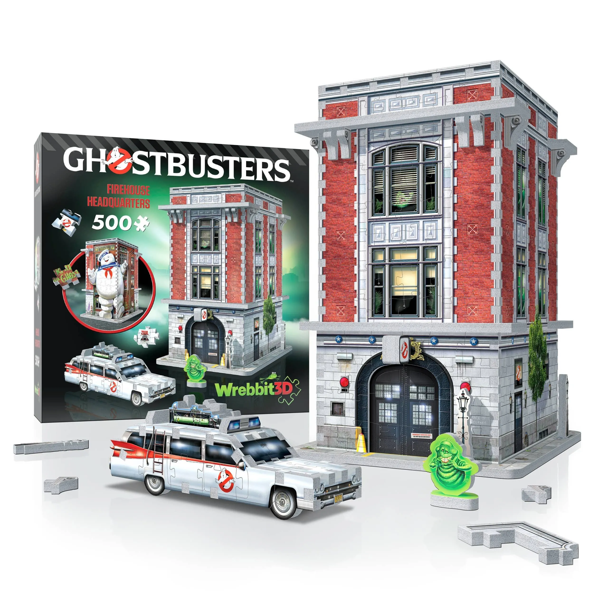 Product image for Wrebbit Puzzles Inc. - Ghostbusters Firehouse Headquarters