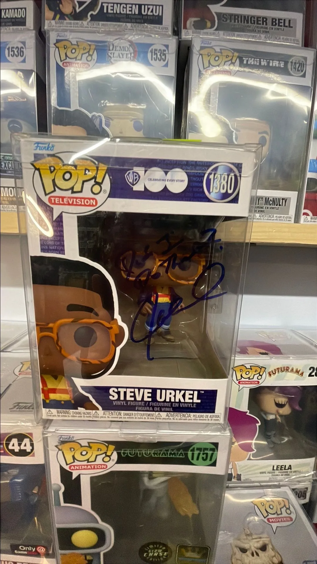 Product image for 1 autographed Steve Urkel