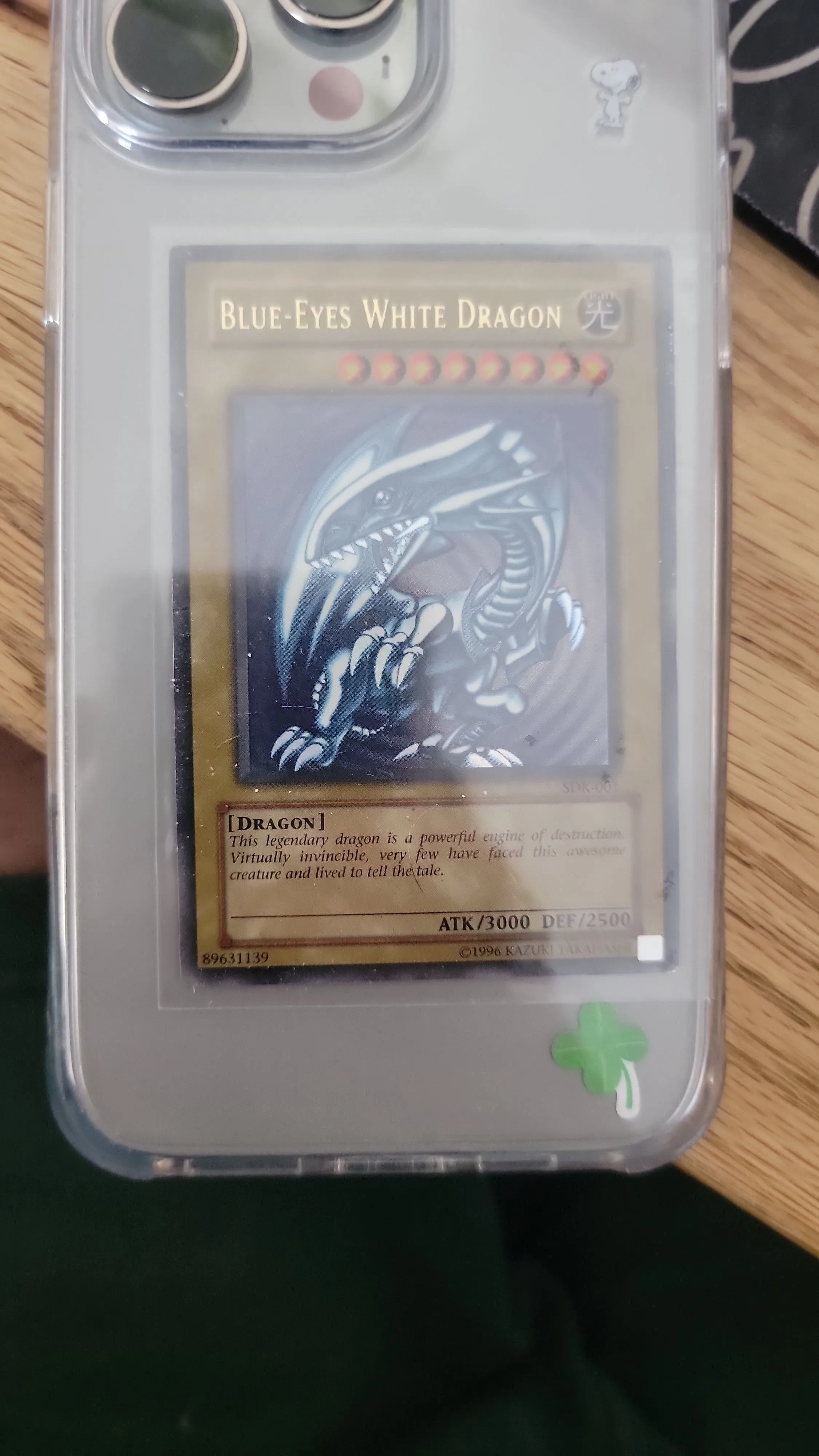 yugioh card blue eyes white dragon sdk 001 Yugioh Blue Eyes White Dragon SDK-001 Rare Unlimited