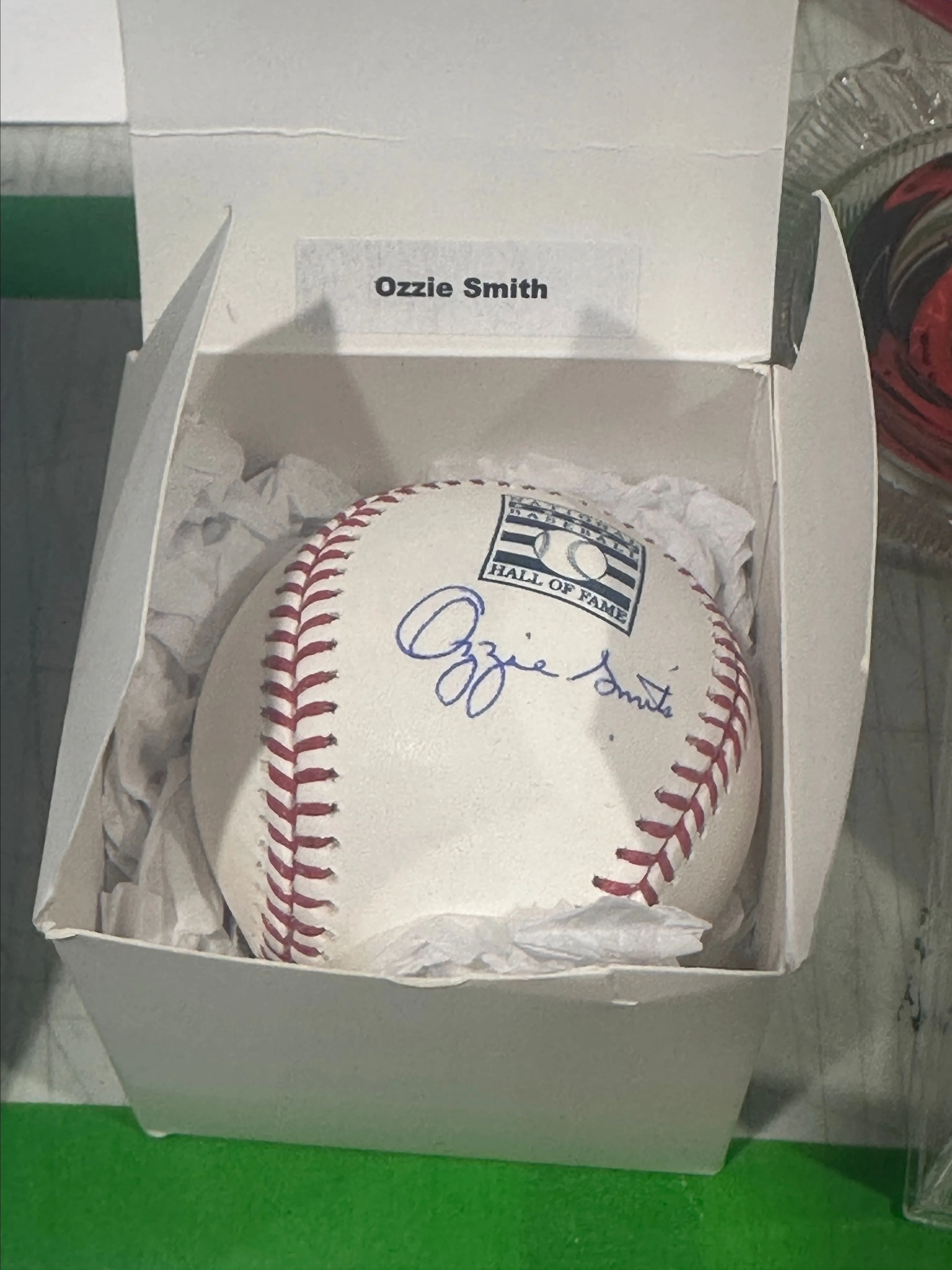 Product image for Ozzie Smith Signed Ball