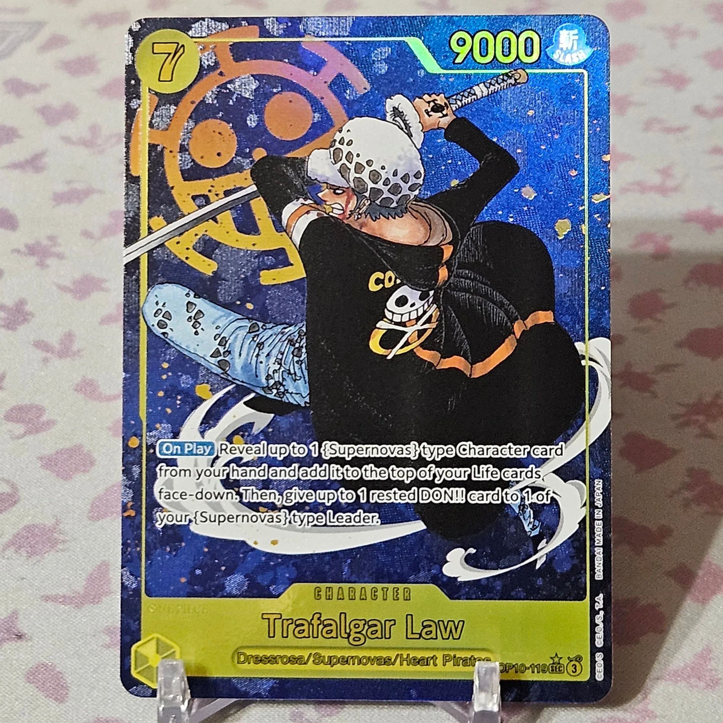 rare luka doncic cards BANDAI ONE PIECE Card Game Royal Blood OP-10 Kuzan SR Parallel Japanes –  GLIT Japanese Hobby Shop main image 1