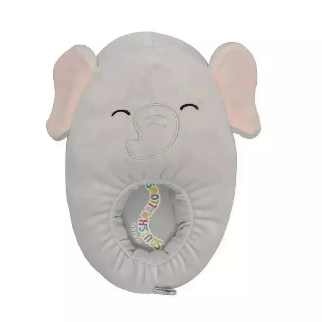 Product image for 200. Kids Size 2/3 NEW Squishmallow Slippers Mila the Elephant
